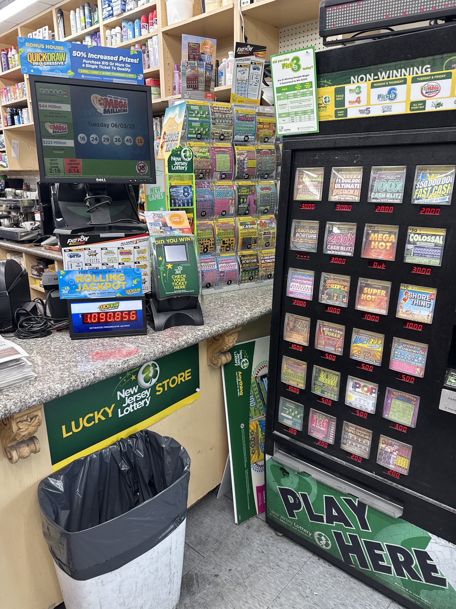 Alex Liquor & Deli Menu