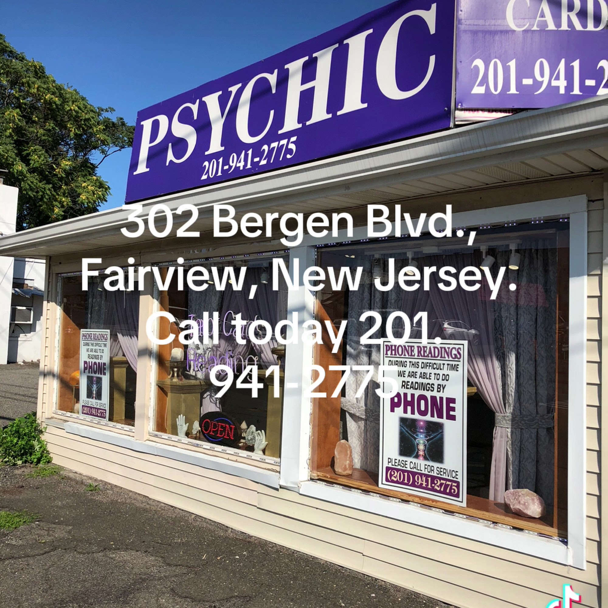Psychic World 302 Bergen Blvd, Fairview, NJ 07022