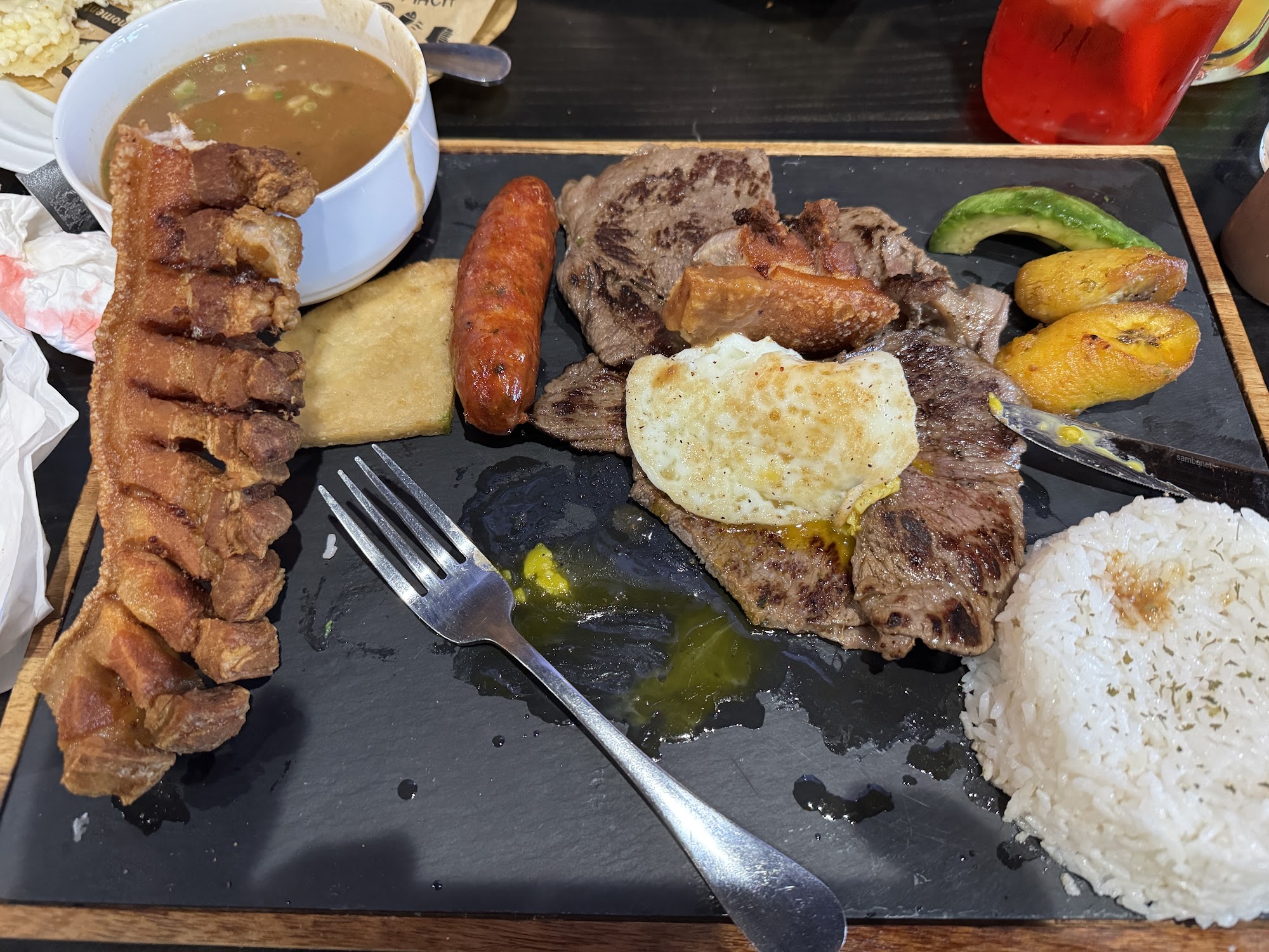 Sabores De Colombia Menu