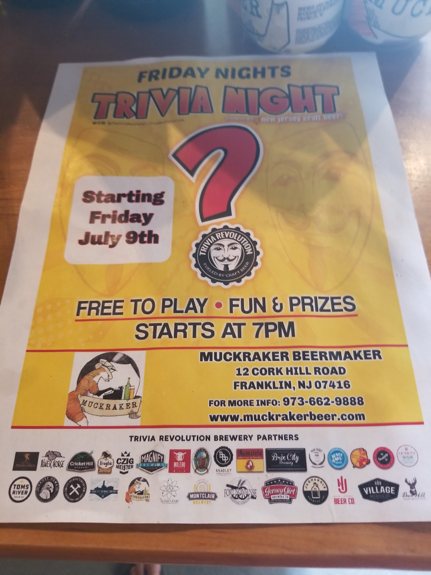 Muckraker Beermaker Franklin