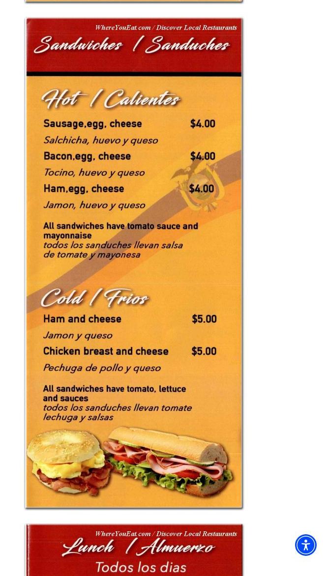 Pautenito Deli Menu
