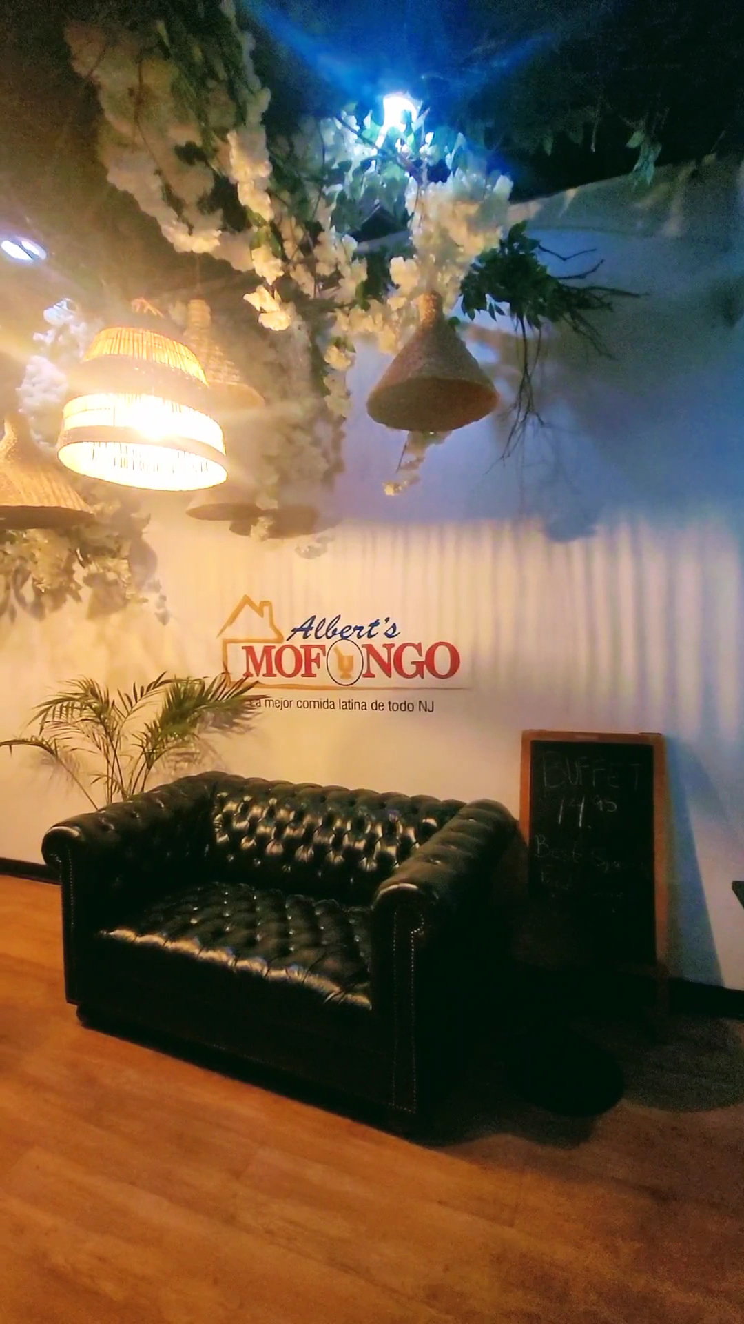 Albert’s Mofongo Menu