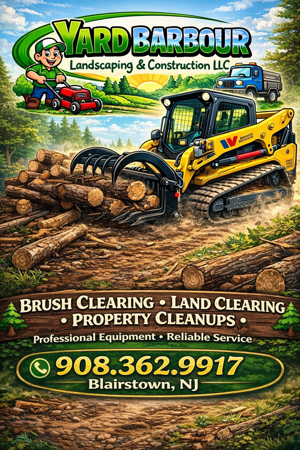 Yard Barbour Landscaping & Construction
