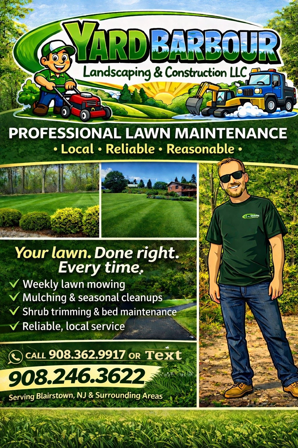 Yard Barbour Landscaping & Construction