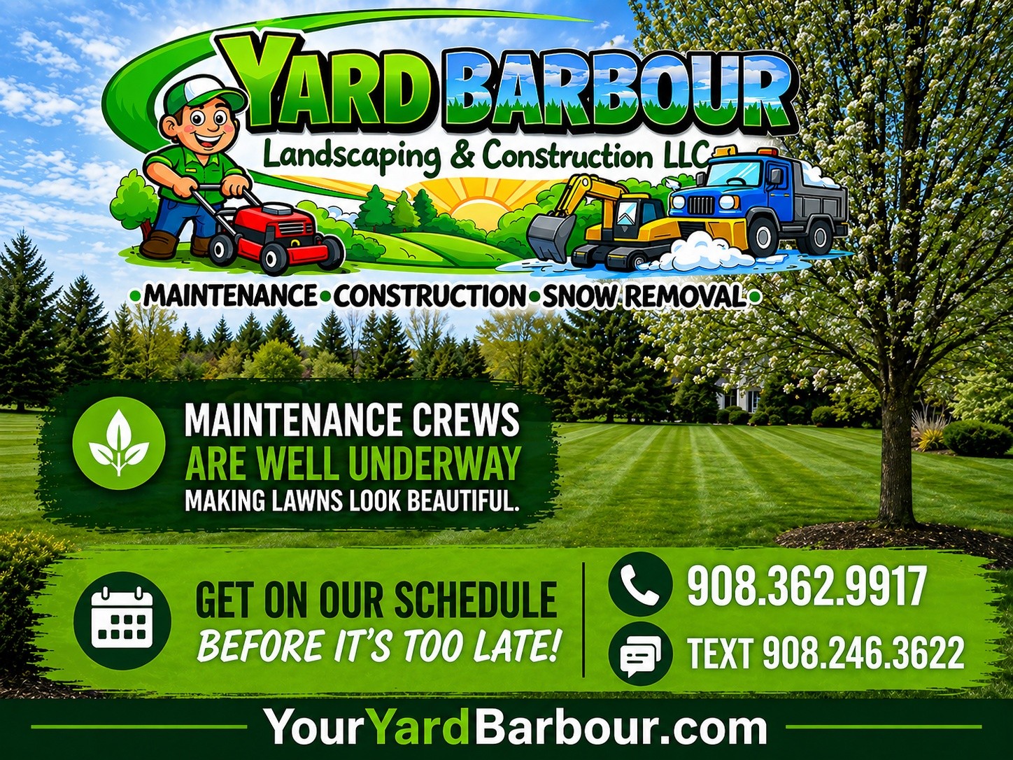 Yard Barbour Landscaping & Construction