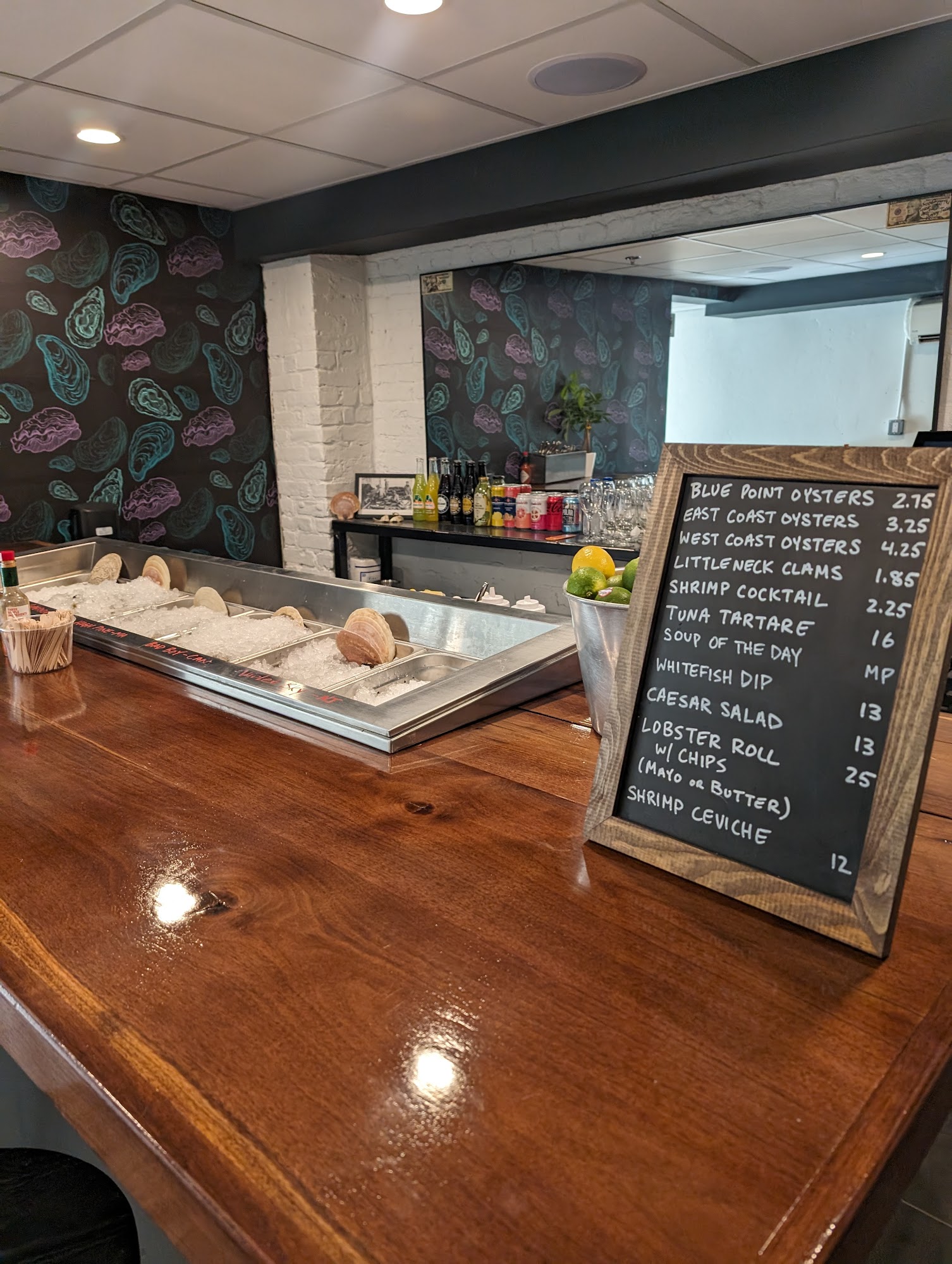 Angelo Seafood Market Menu