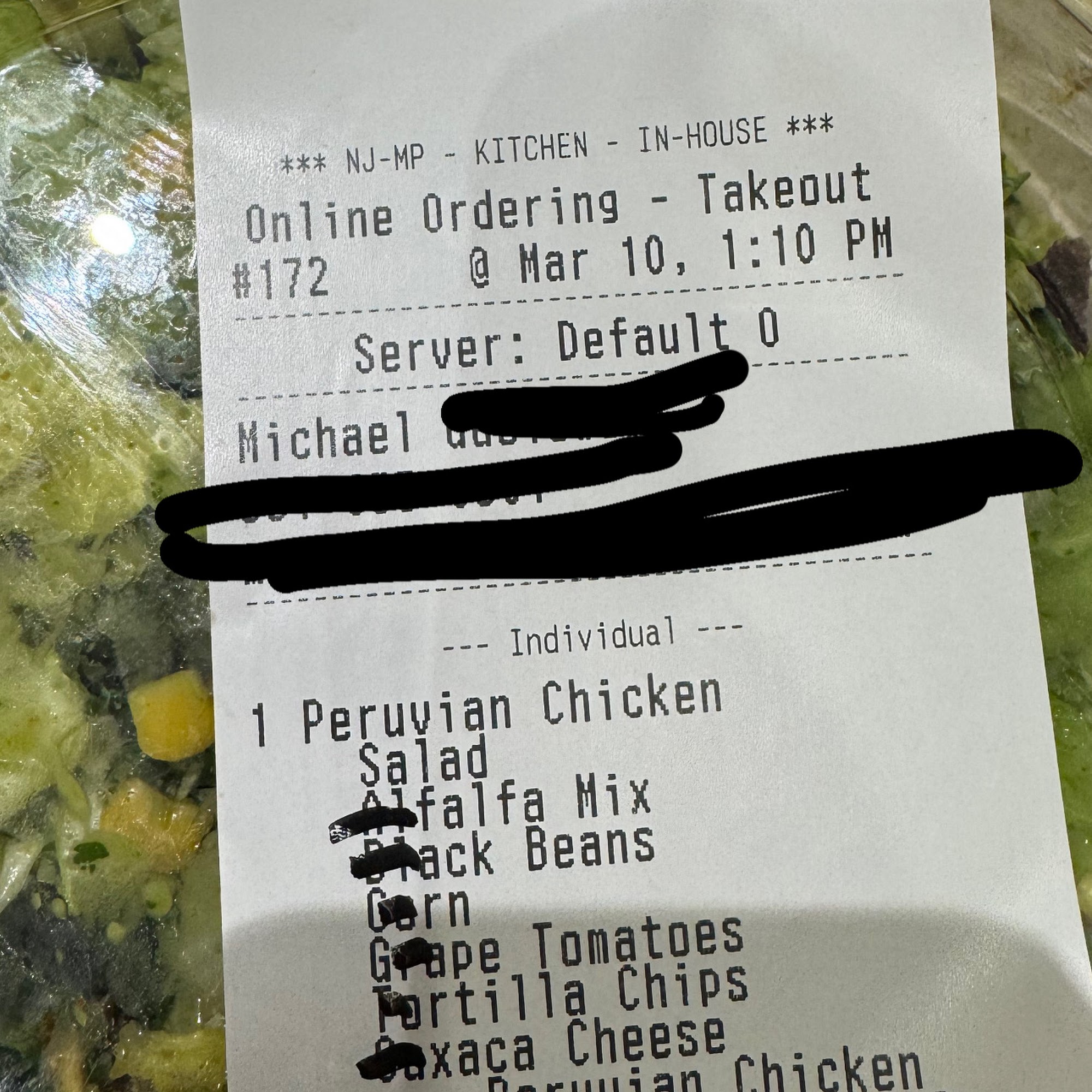 Alfalfa Menu