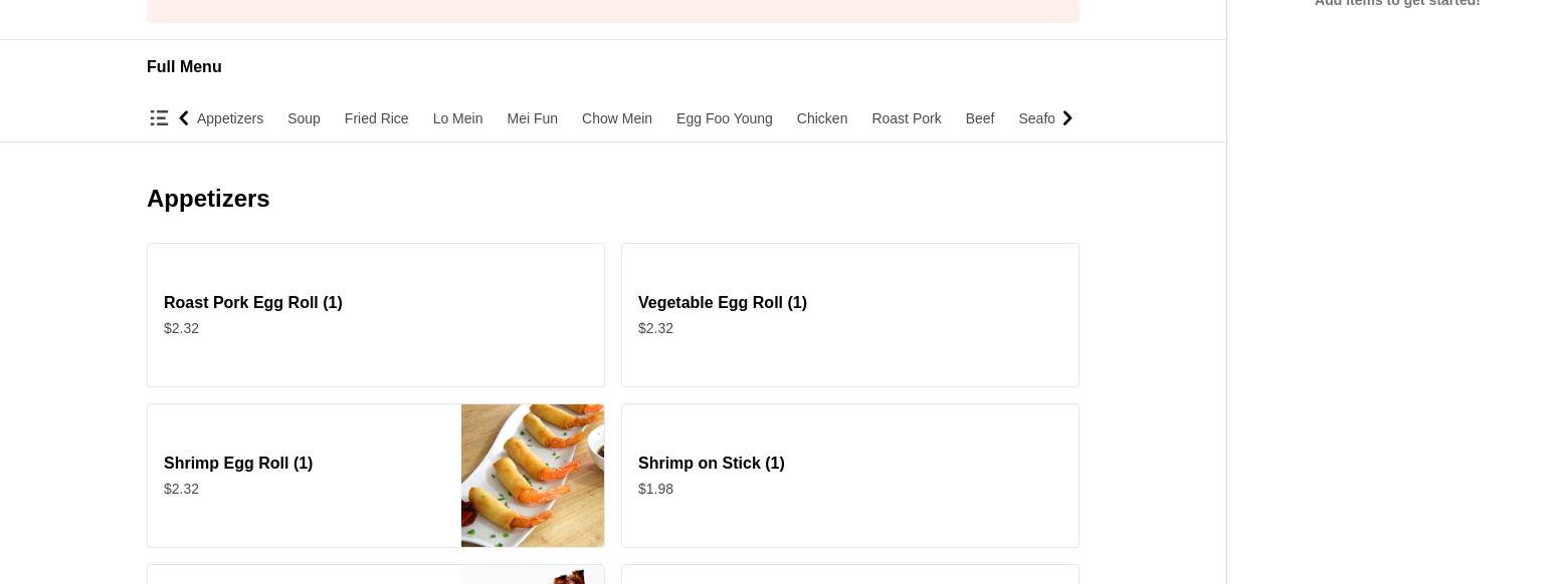 Lucky Star #1 Chinese Kitchen Menu