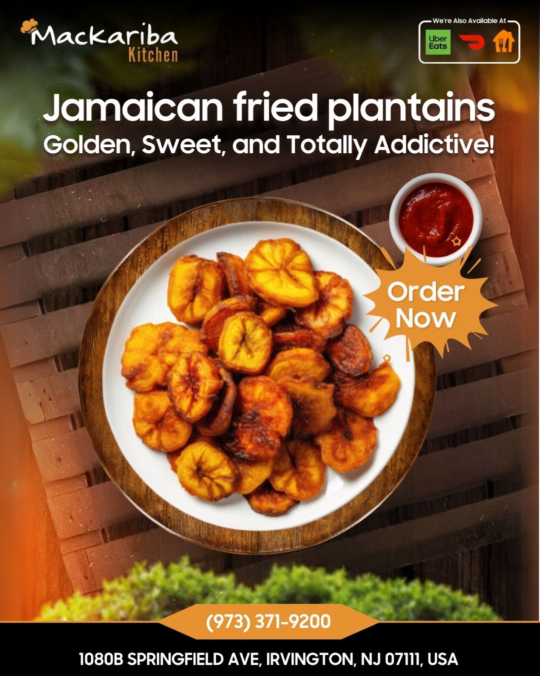 MacKariba Kitchen Menu