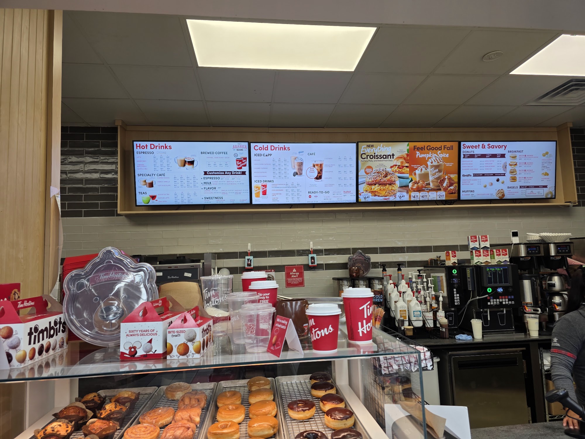 Tim Hortons Menu