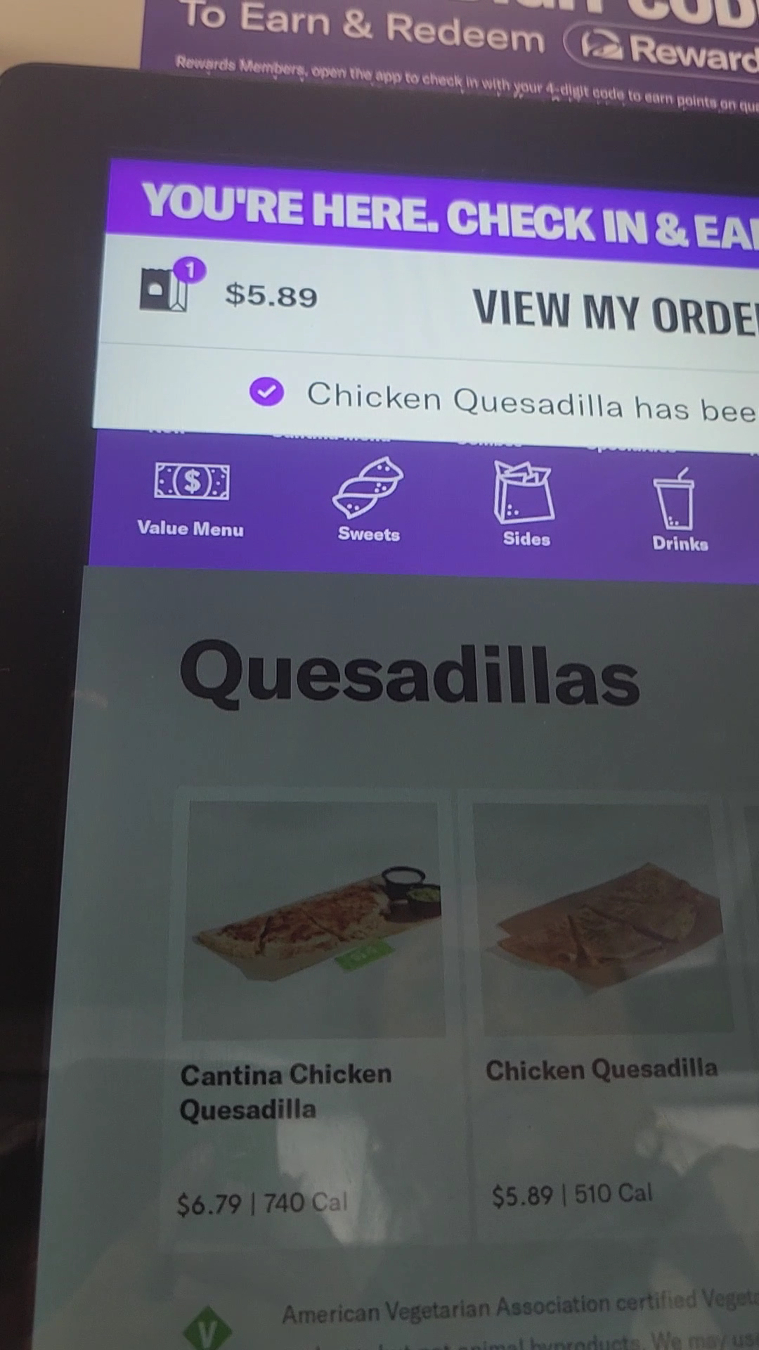 Taco Bell Menu