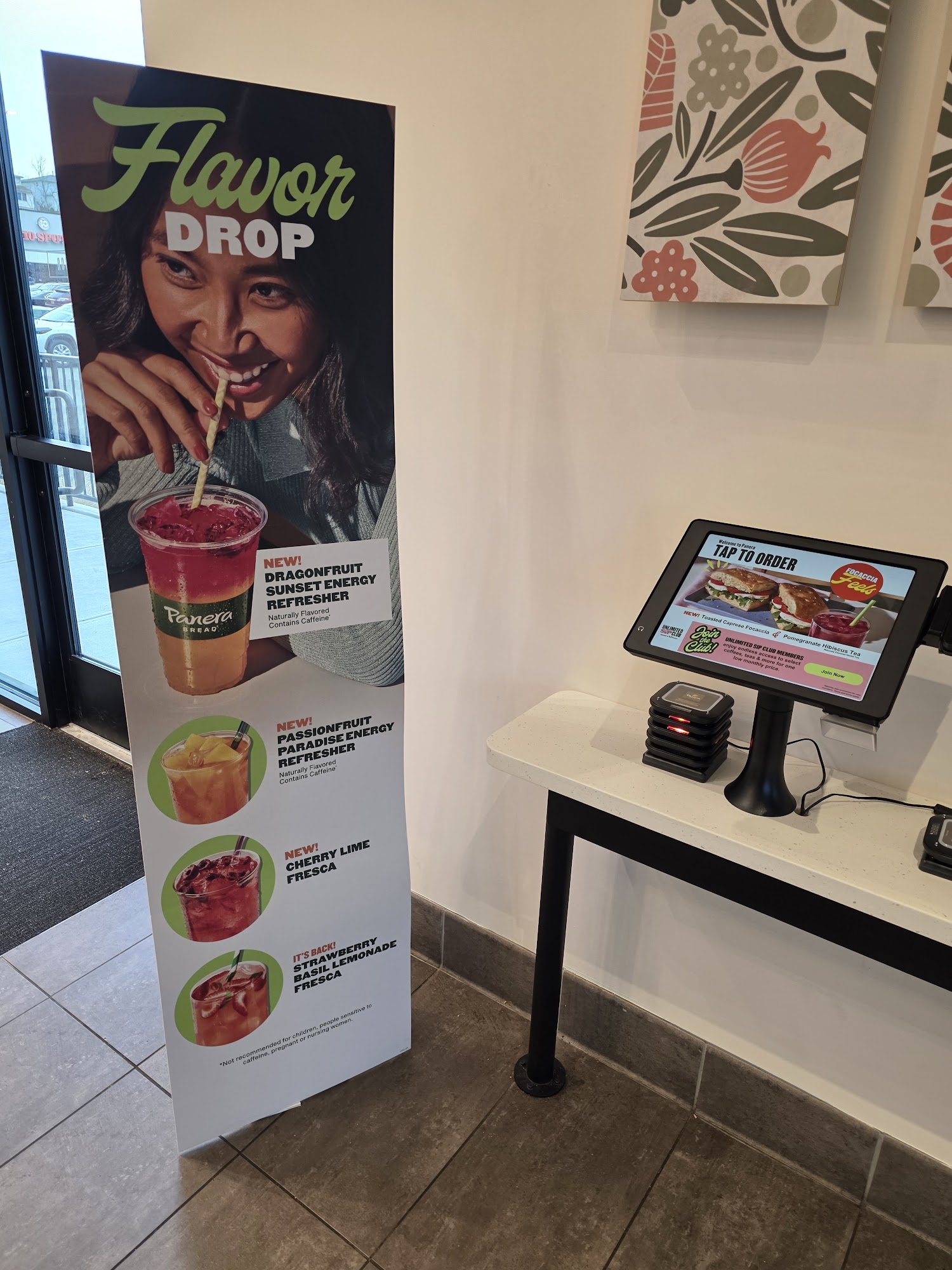Panera Bread Menu