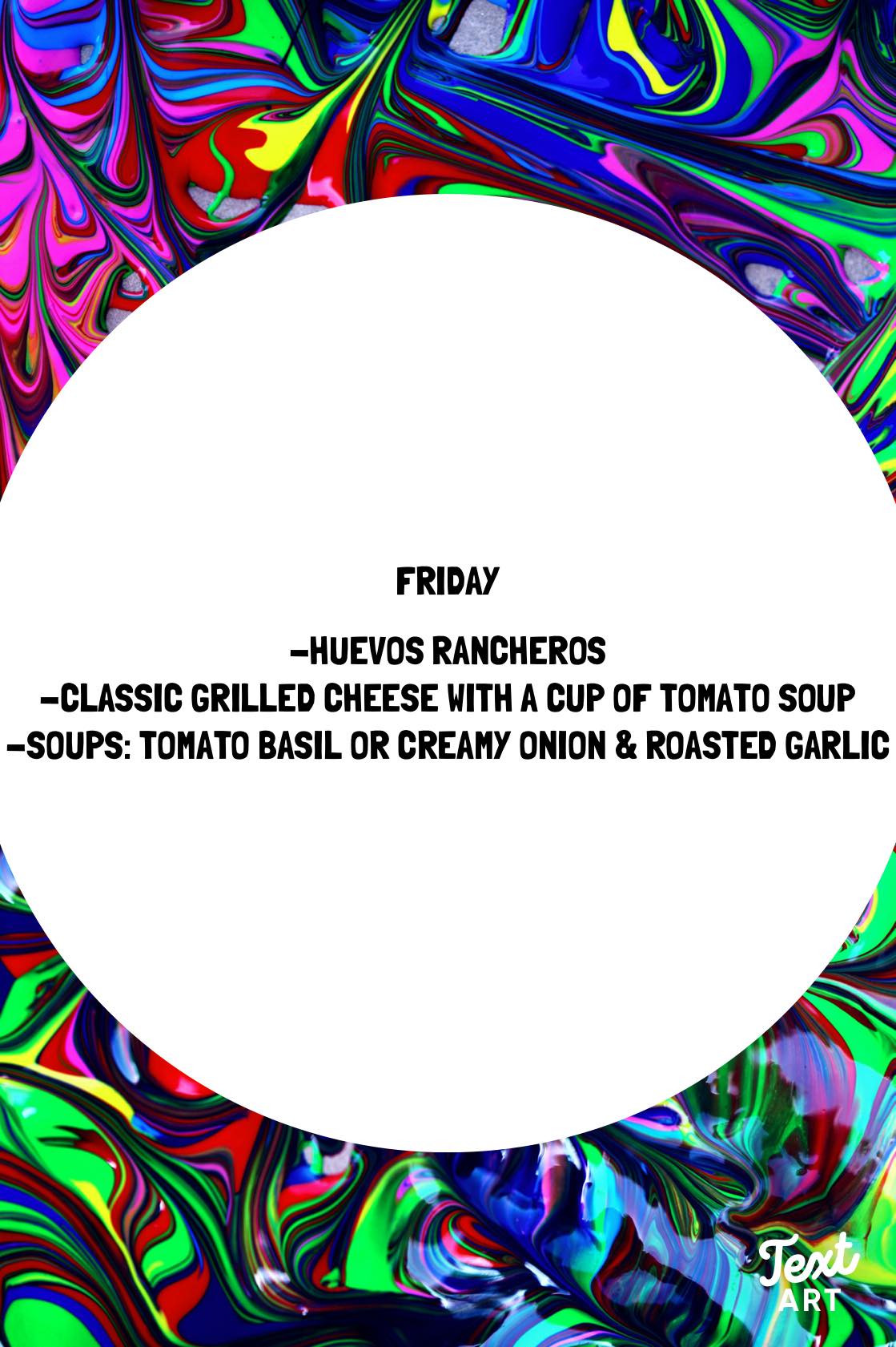 Patti's Kitchen Menu