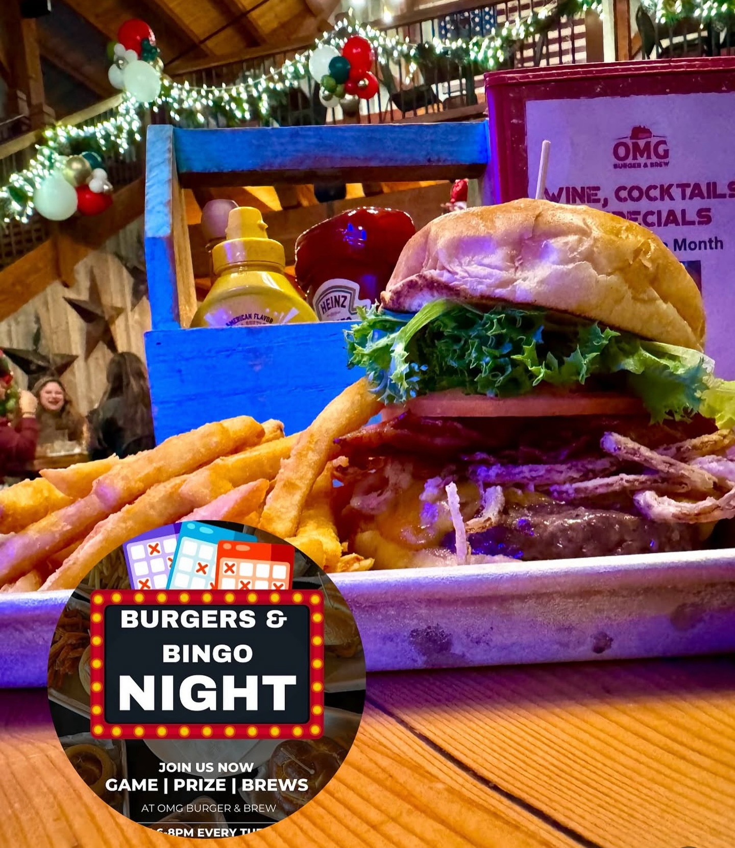 OMG Burgers & Brew Long Valley