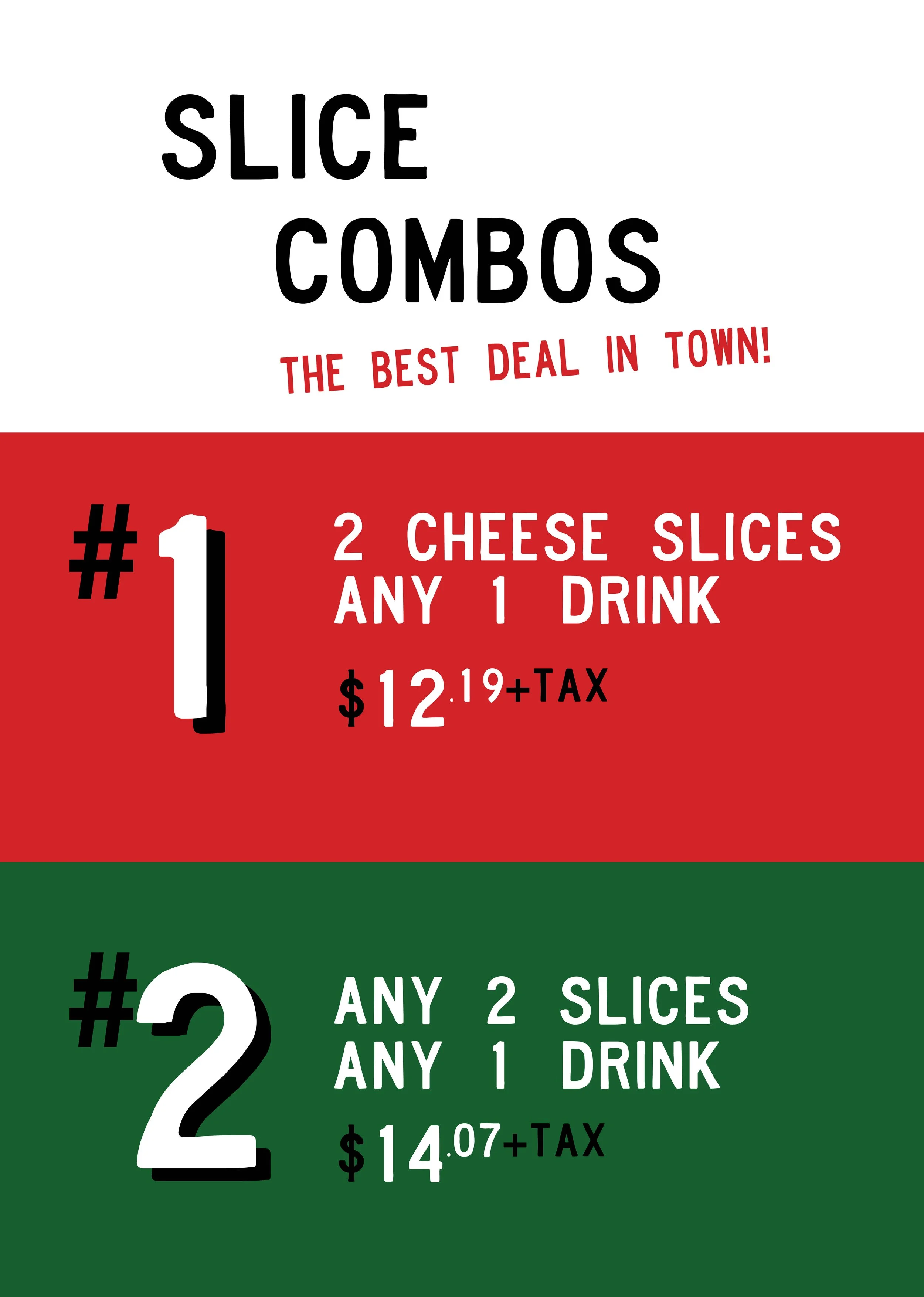 Corner Slice Menu