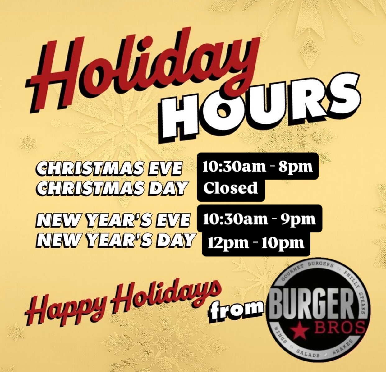 Burger Bros Marlboro