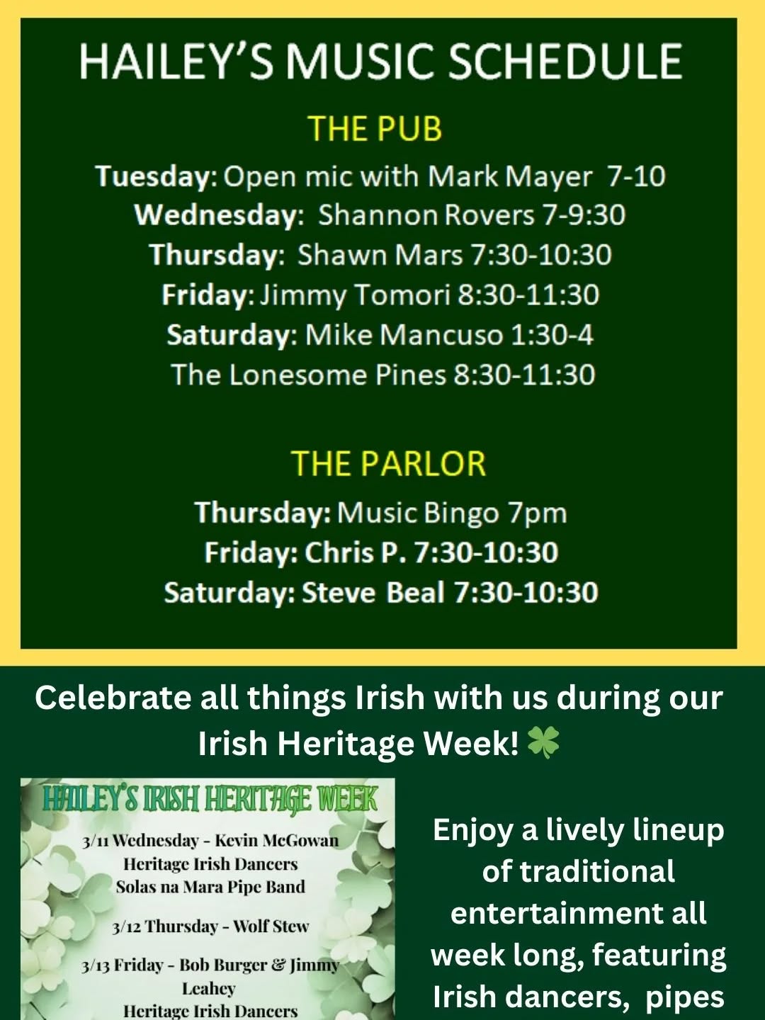 Hailey's Harp & Pub Metuchen