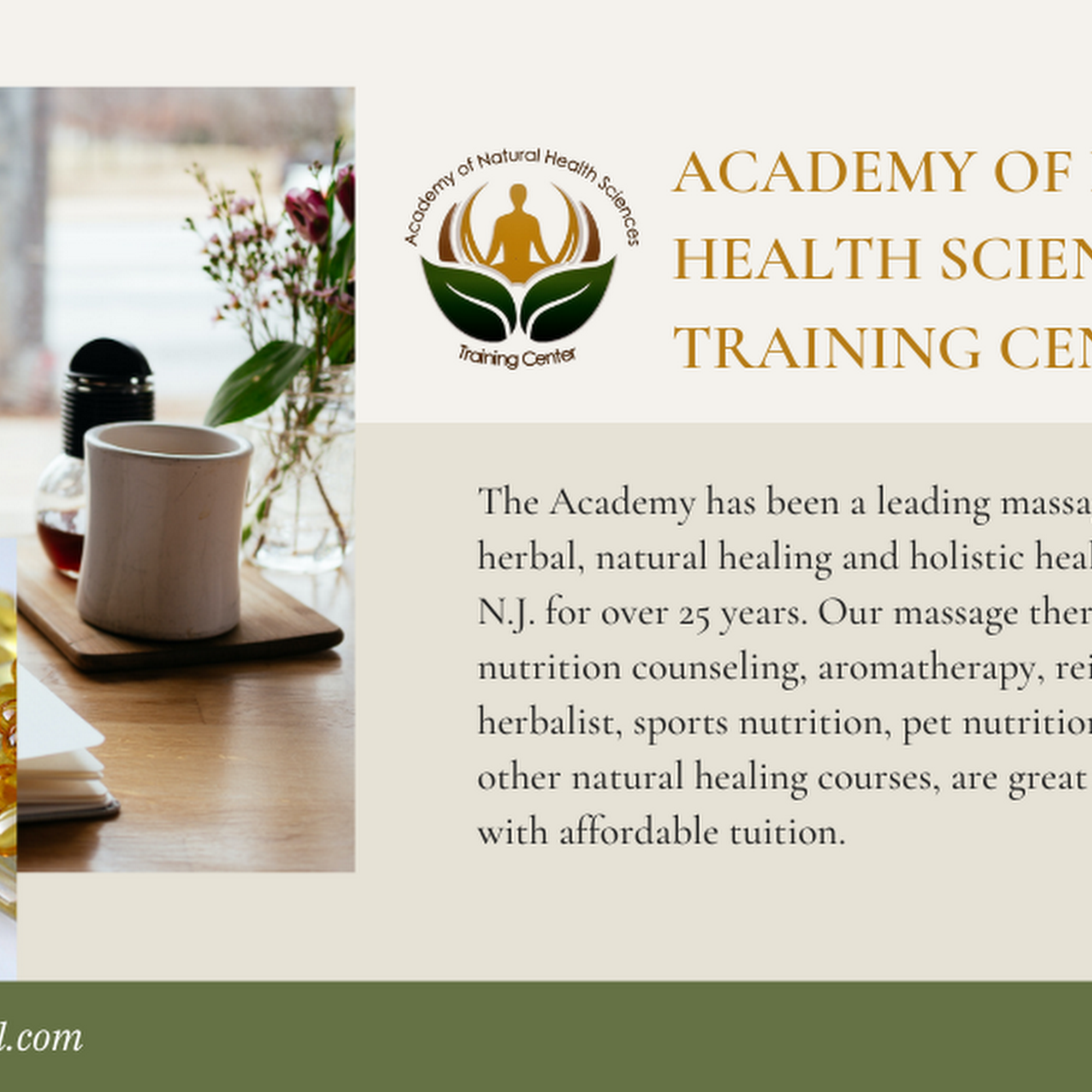 Academy of Natural Health Sciences Training Center 167 Main St # 2A, Metuchen New Jersey 08840