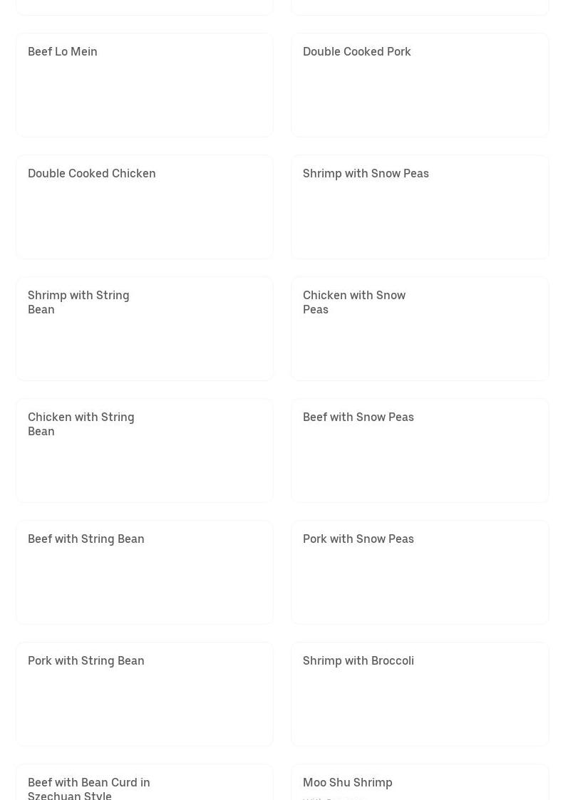 Hunan Wok Restaurant Menu