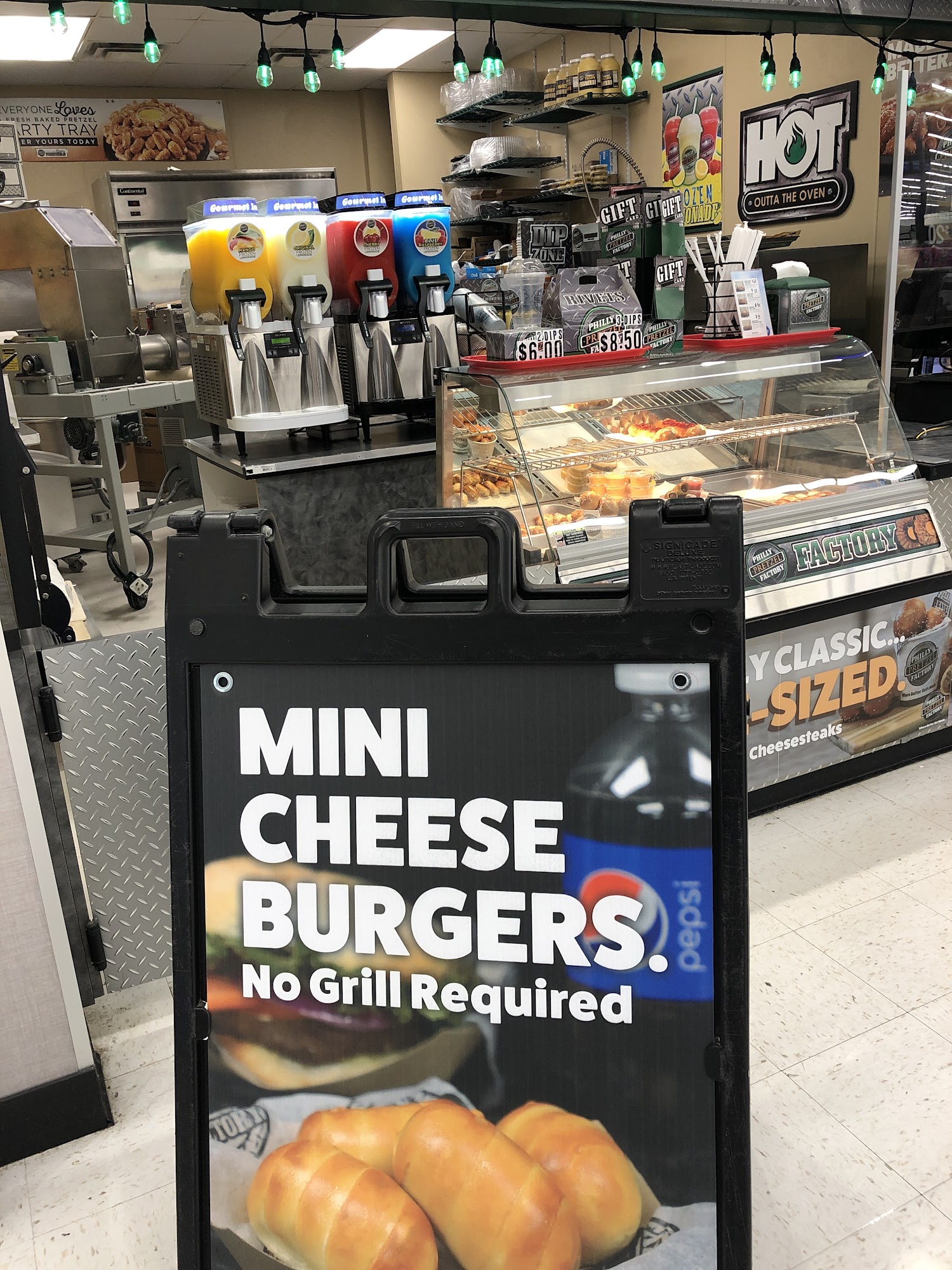 Philly Pretzel Factory Menu