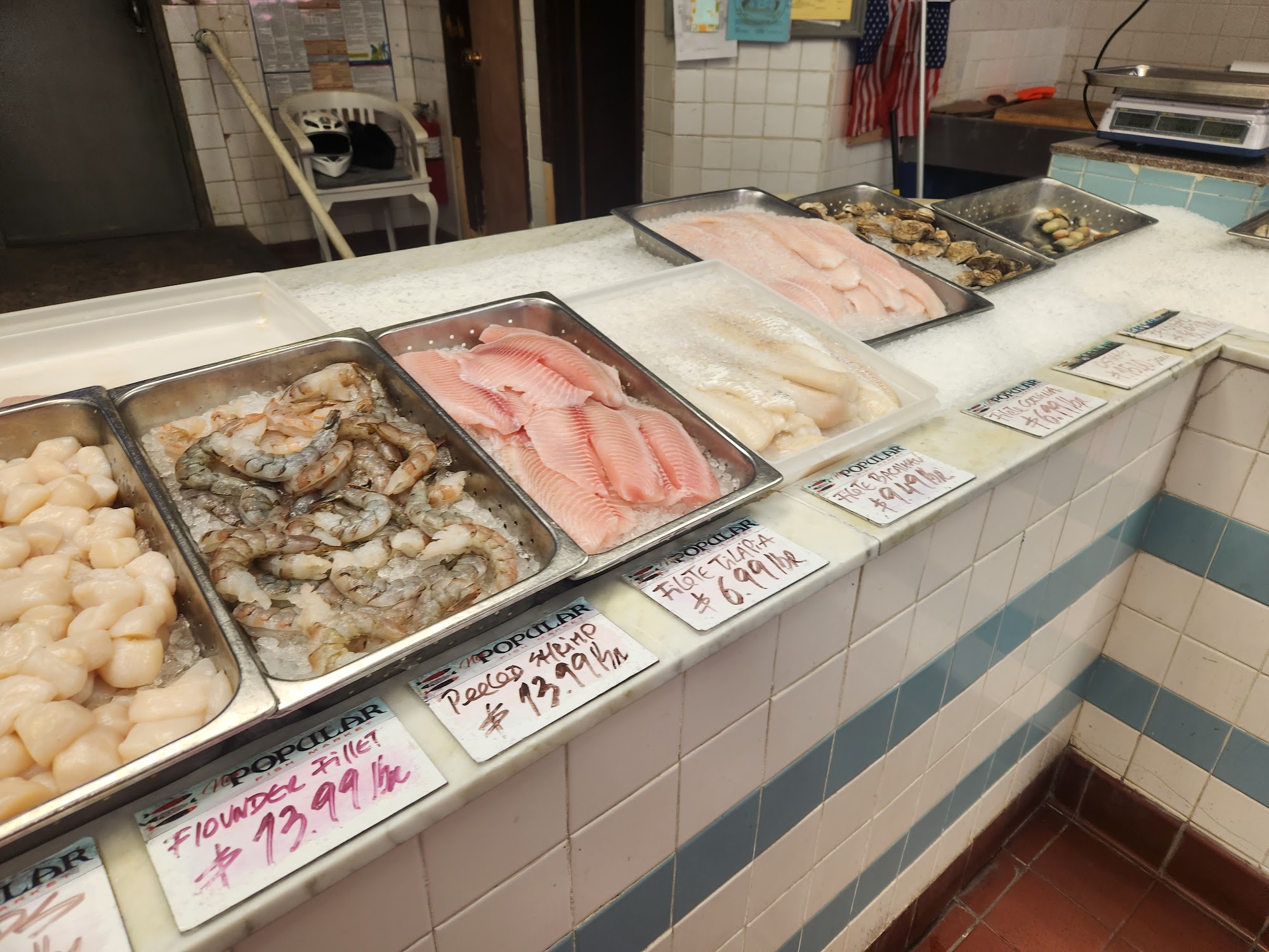 Popular Seafood Market Menu