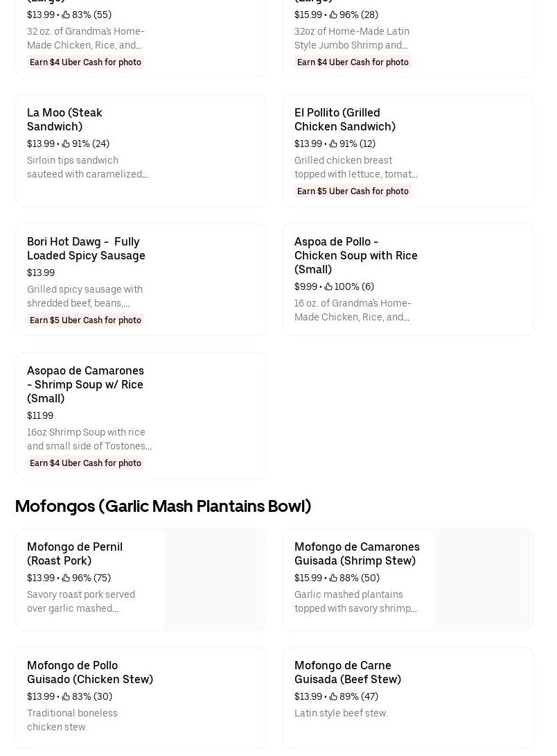 Antojitos Victoria Menu