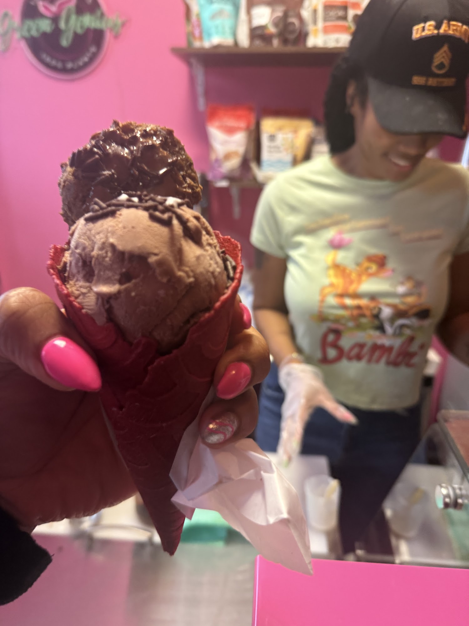 Magic Cones Plant Based Ice Cream Parlor Menu