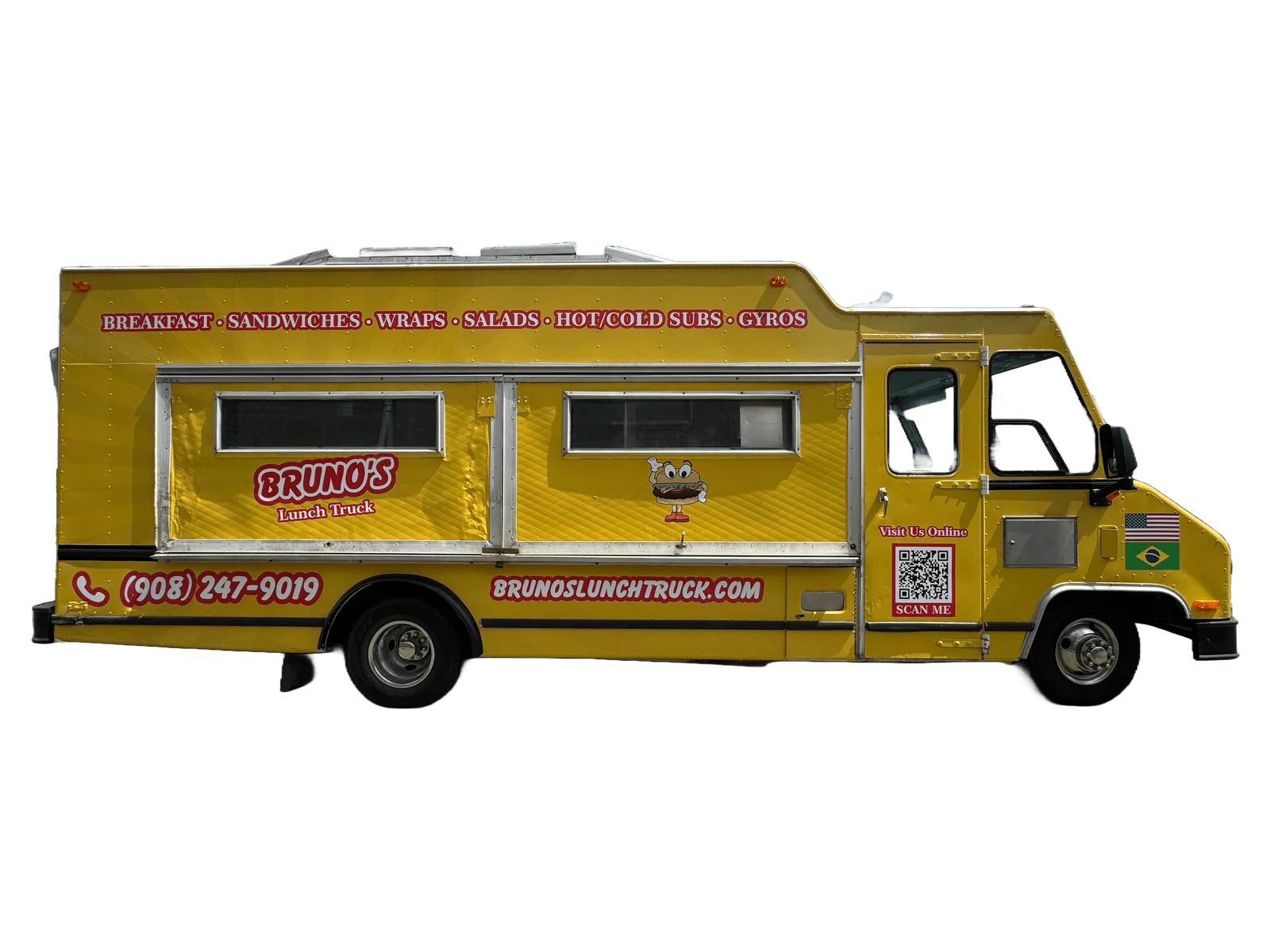 Bruno's Lunch Truck Menu