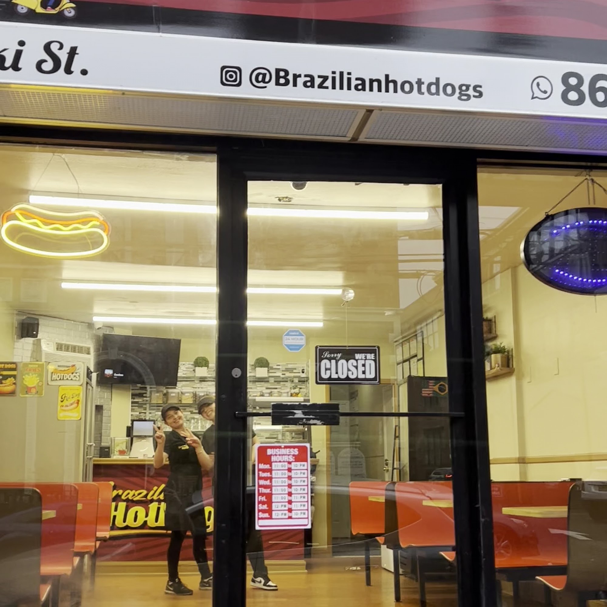 Brazilian Hot Dogs 88 Pulaski St, Newark