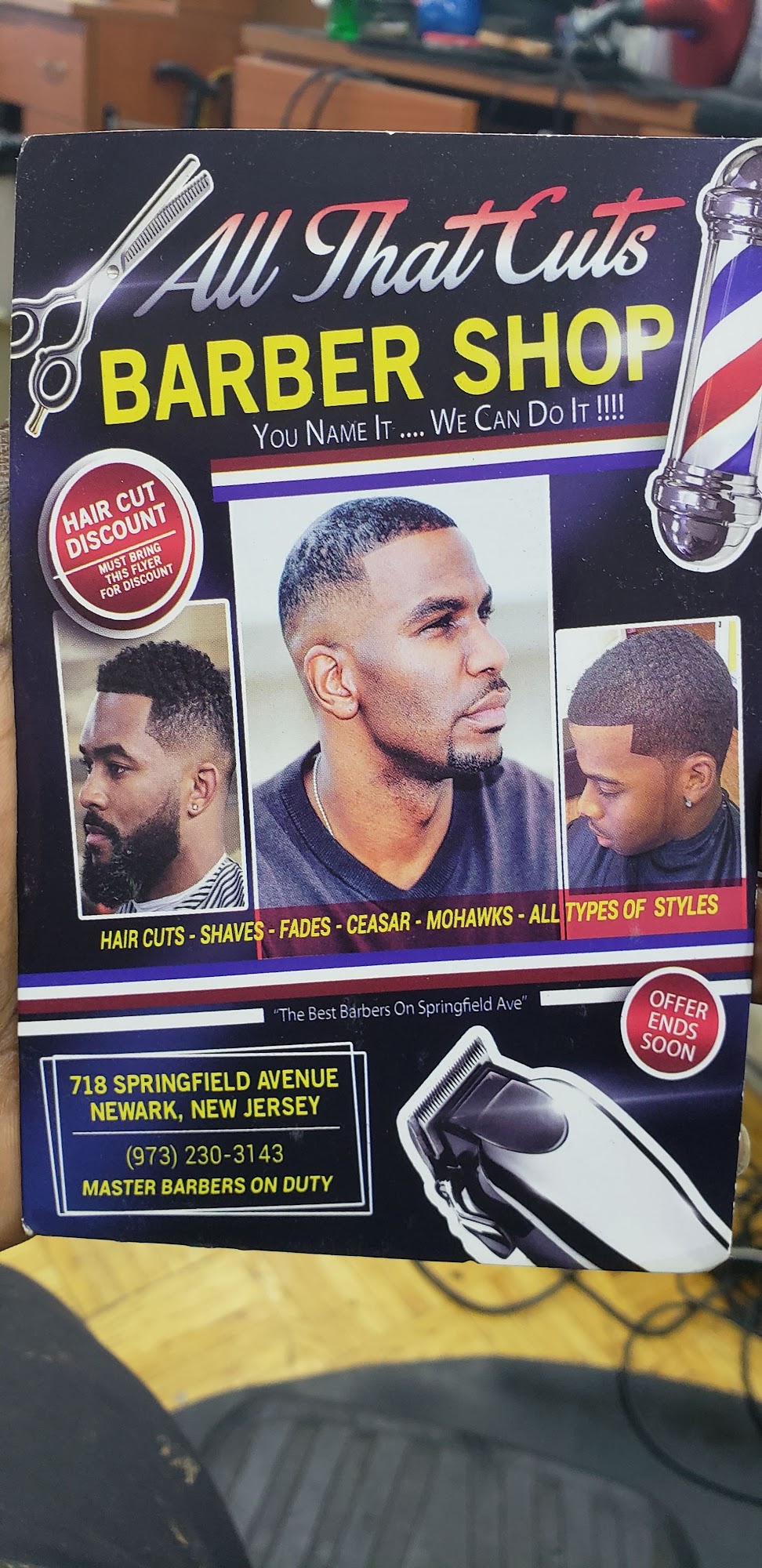 All That Cuts 718 Springfield Ave, Newark New Jersey 07103