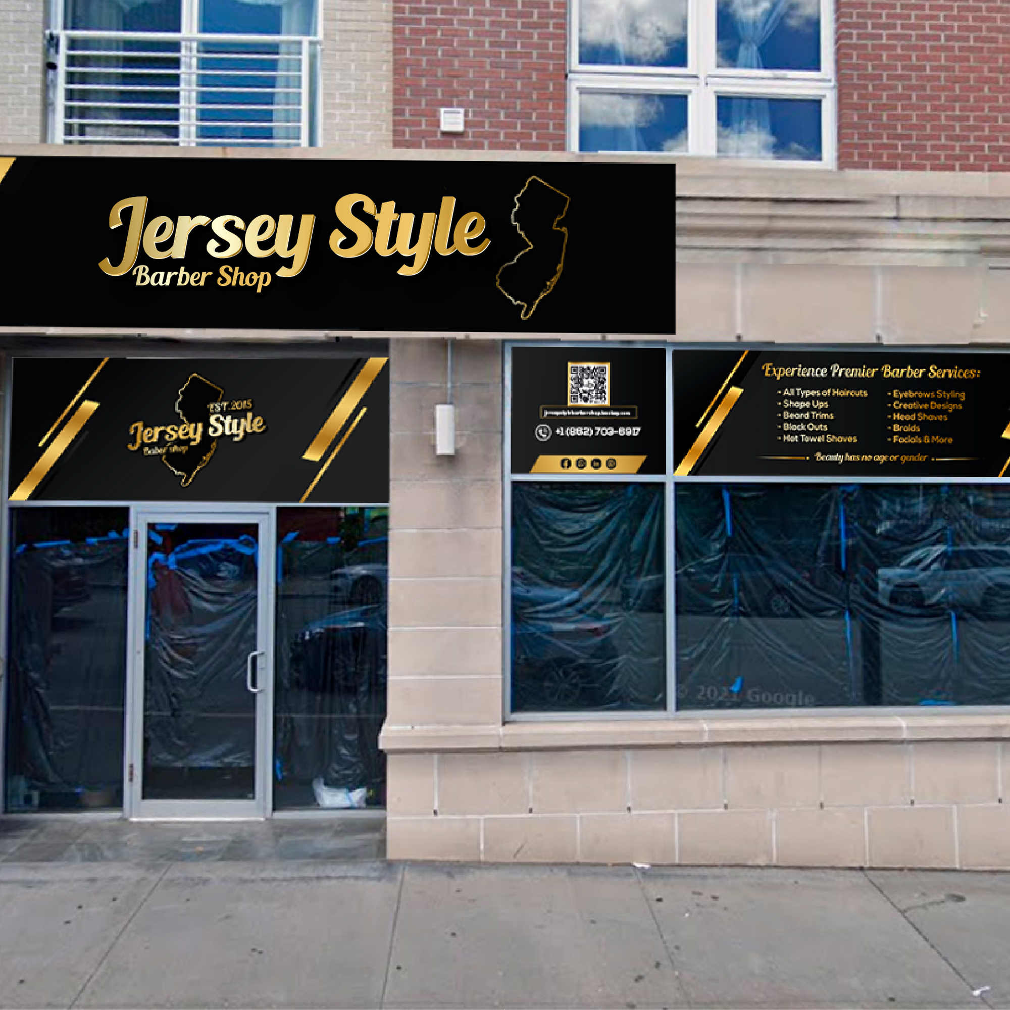 Jersey Style Barbershop Newark 20 Bloomfield Pl, Newark New Jersey 07104