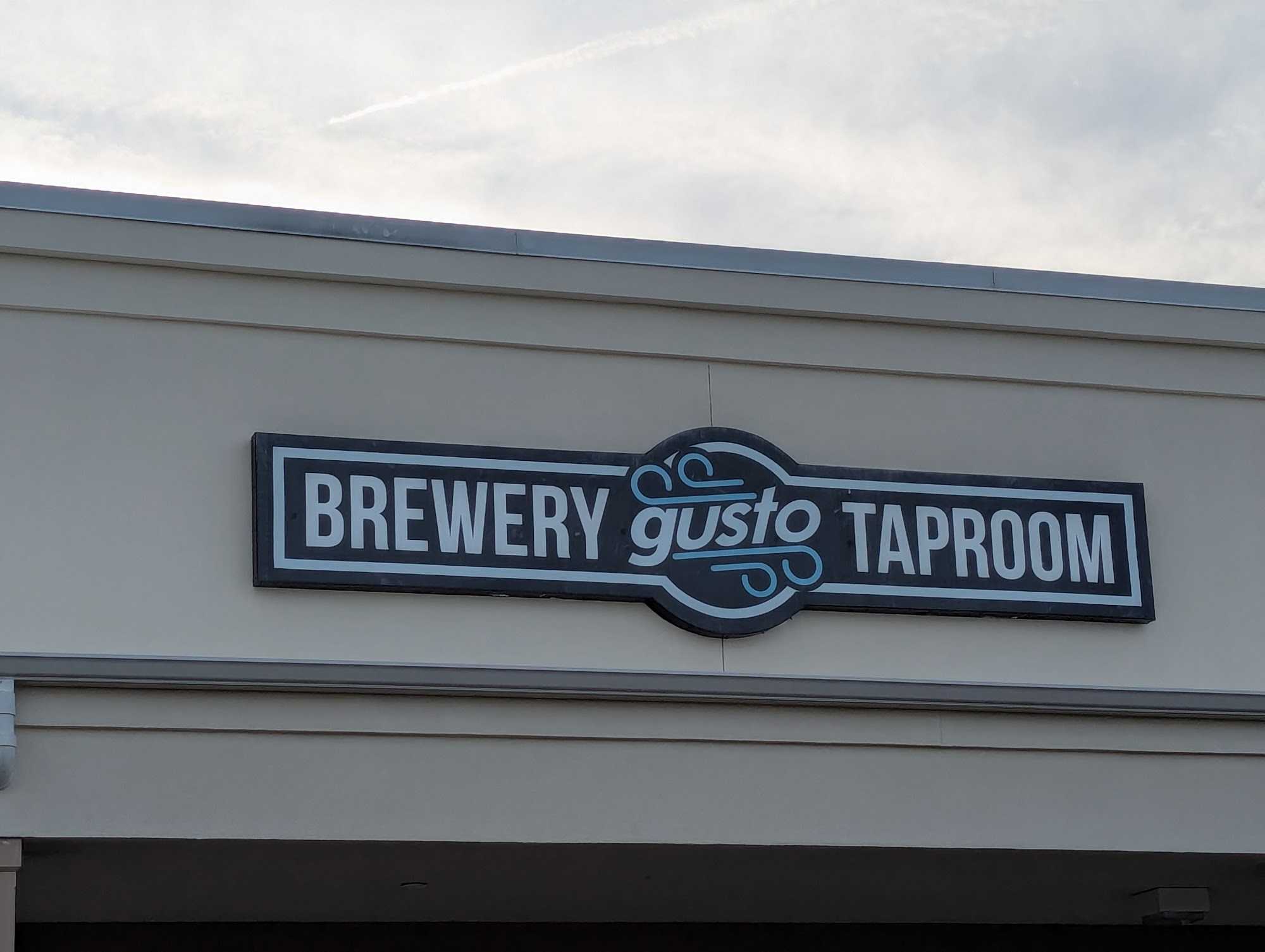 Gusto Brewing Company Menu