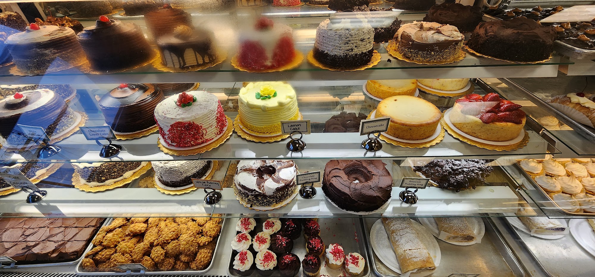 Plaza Pastry Shop Menu