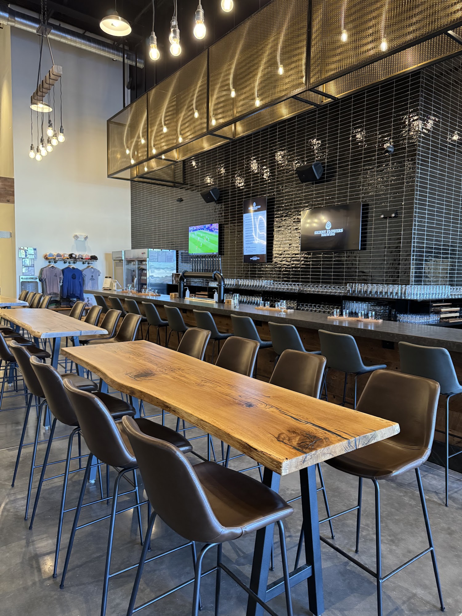 Skinny Flowers Brewing Company Menu