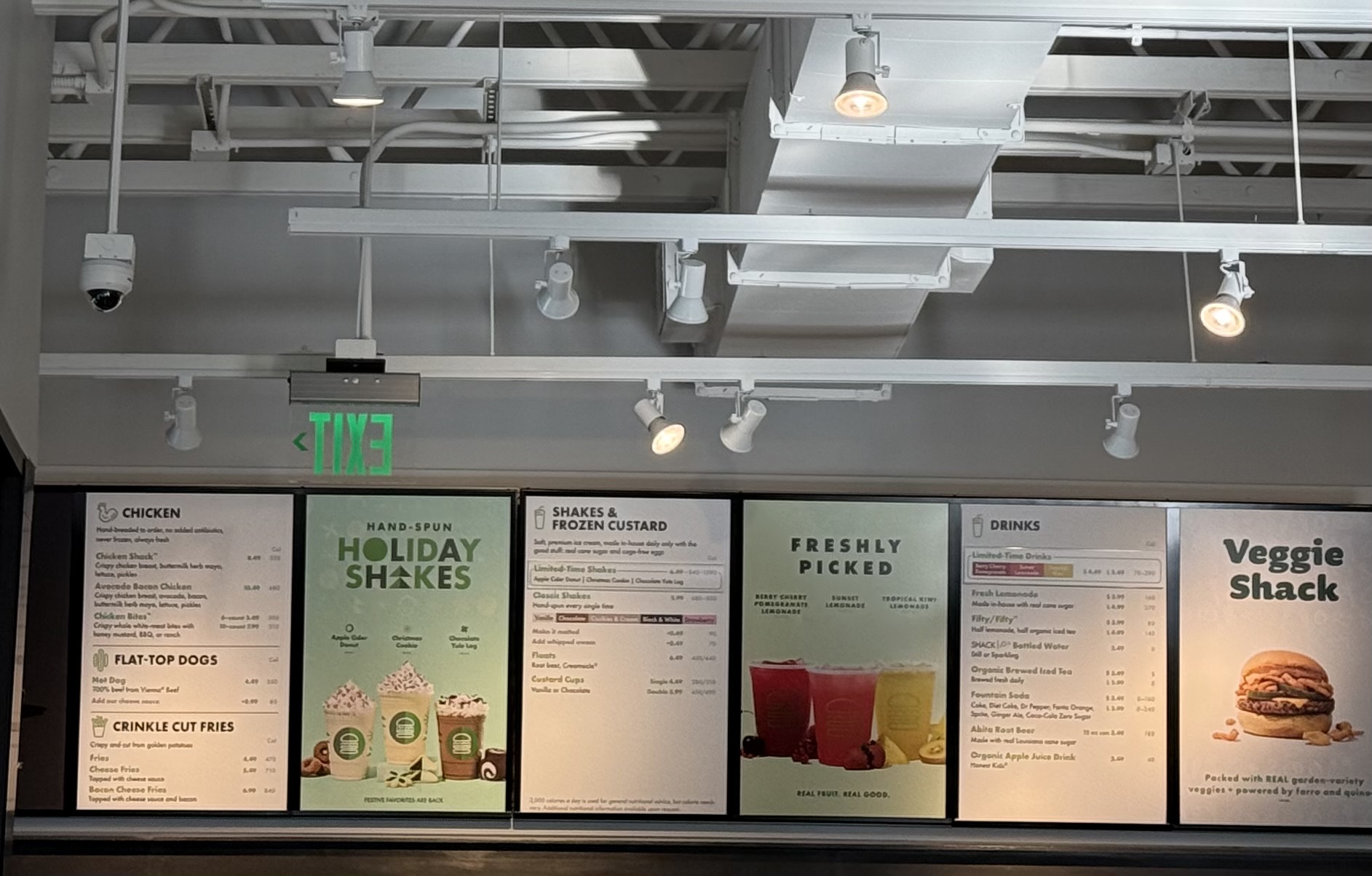 Shake Shack Old Bridge Menu