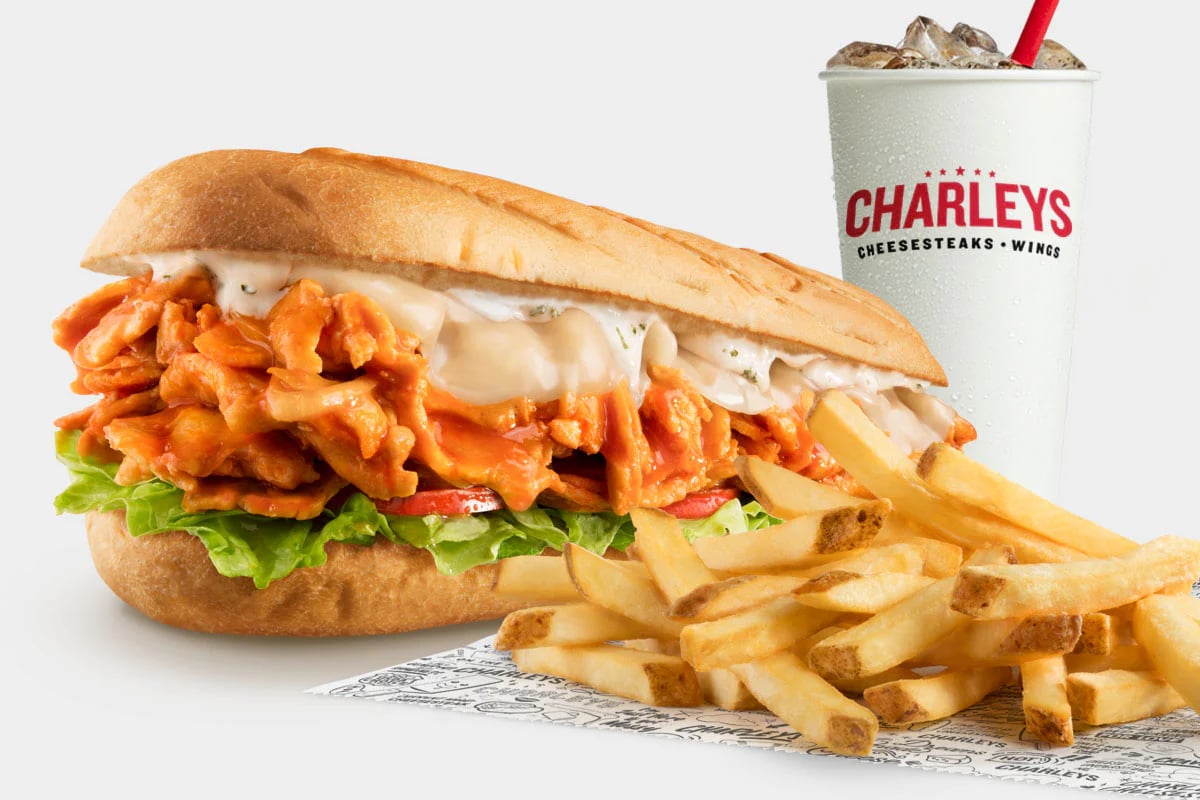 Charleys Cheesesteaks and Wings Menu