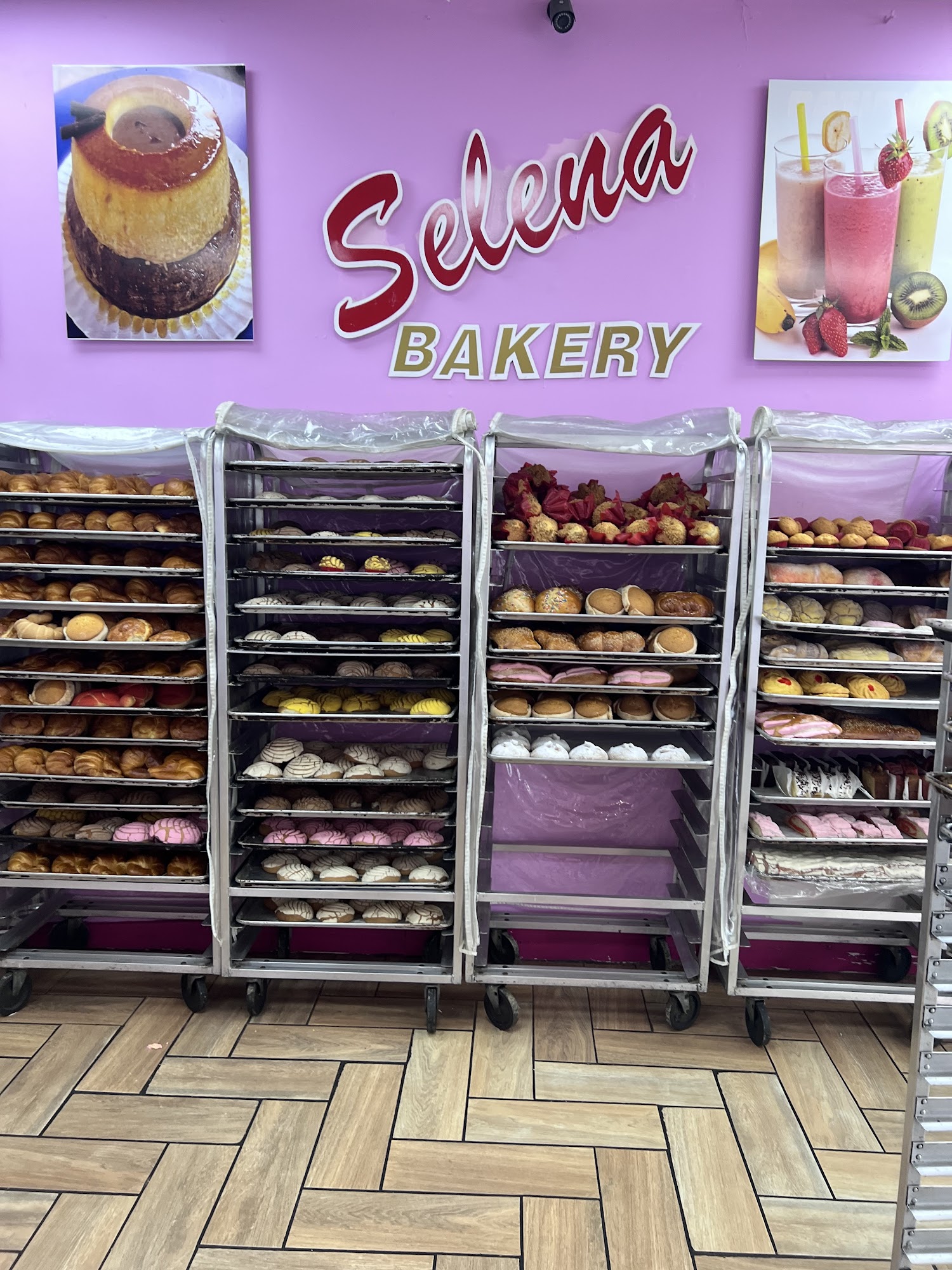 Selena Bakery Menu