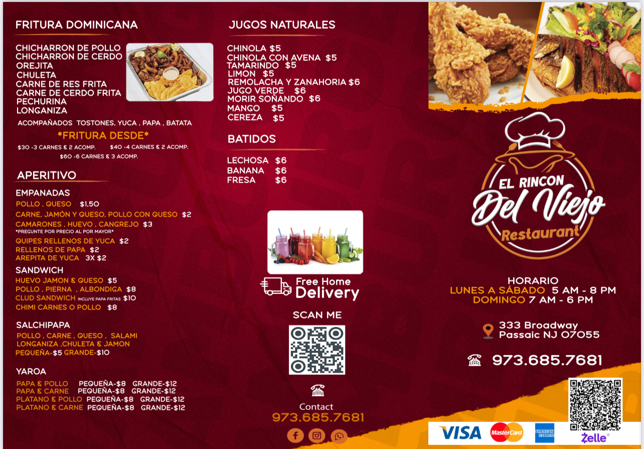 Juliet Restaurant Menu