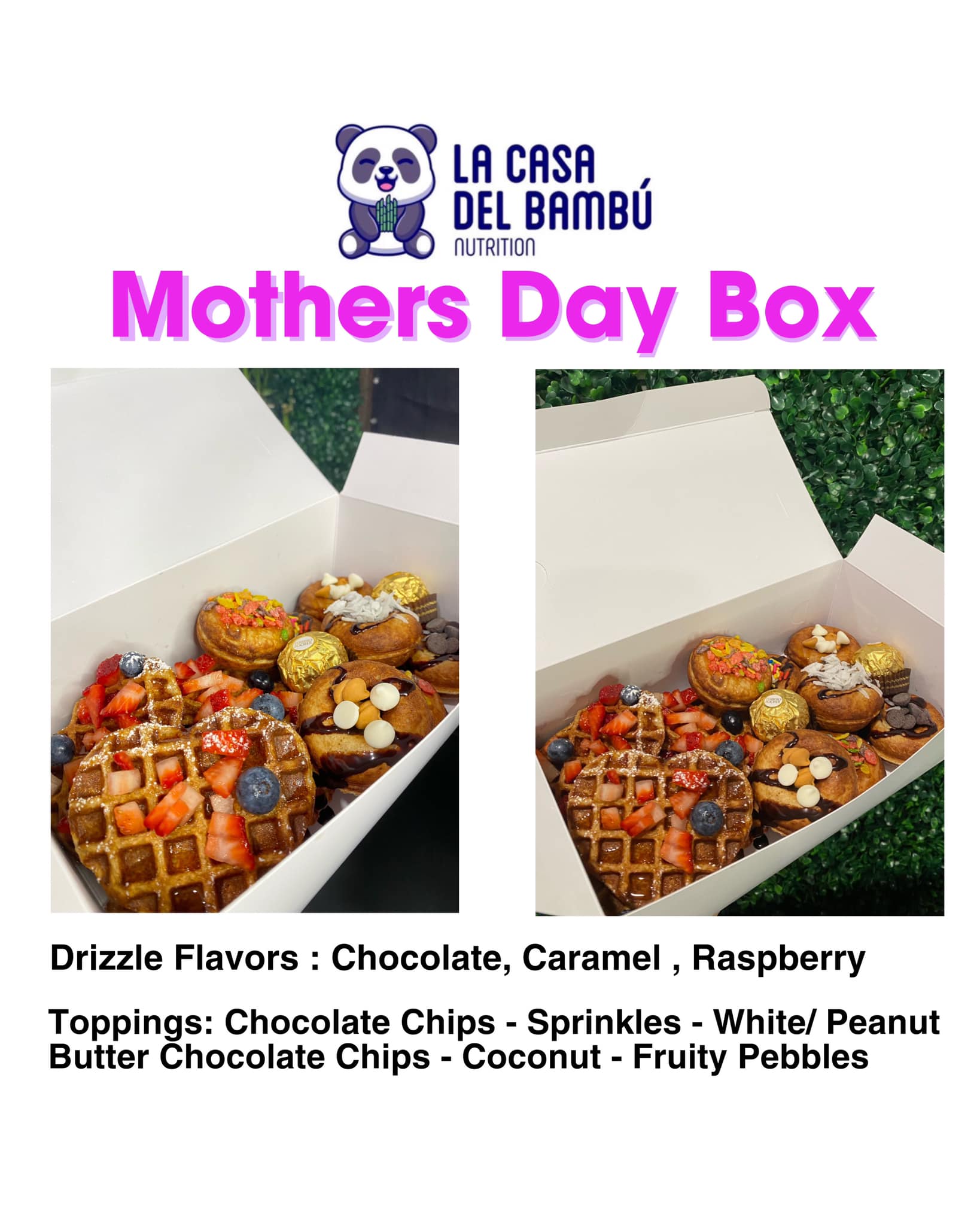 La Casa Del Bambu Menu