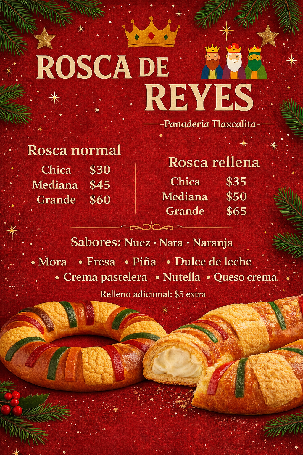 Panaderia Tlaxcalita Menu