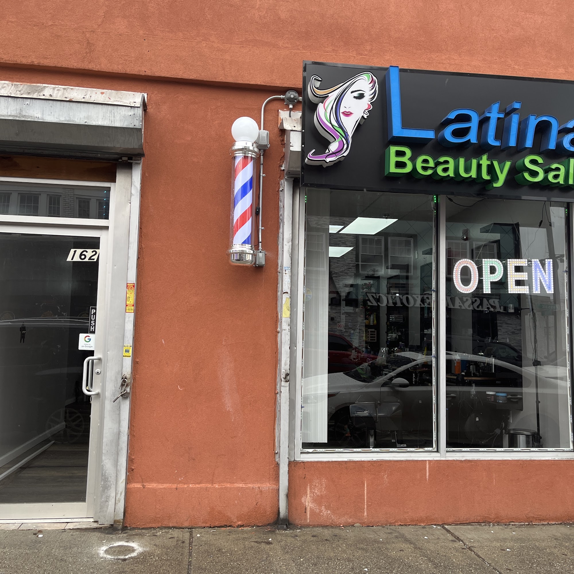 LATINAS BEAUTY SALON & BARBER SHOP 162 Passaic St, Passaic New Jersey 07055