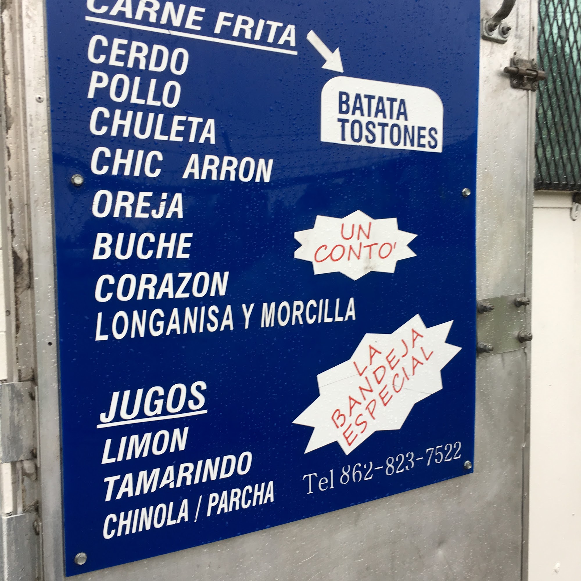 Fritura Caribeña chimichurri Paterson