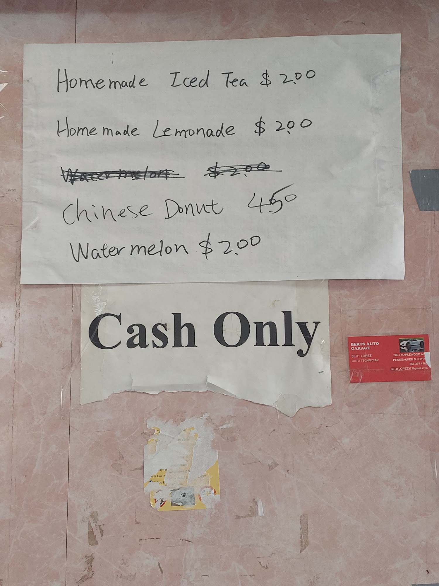 Hua Cheng Kitchen Menu