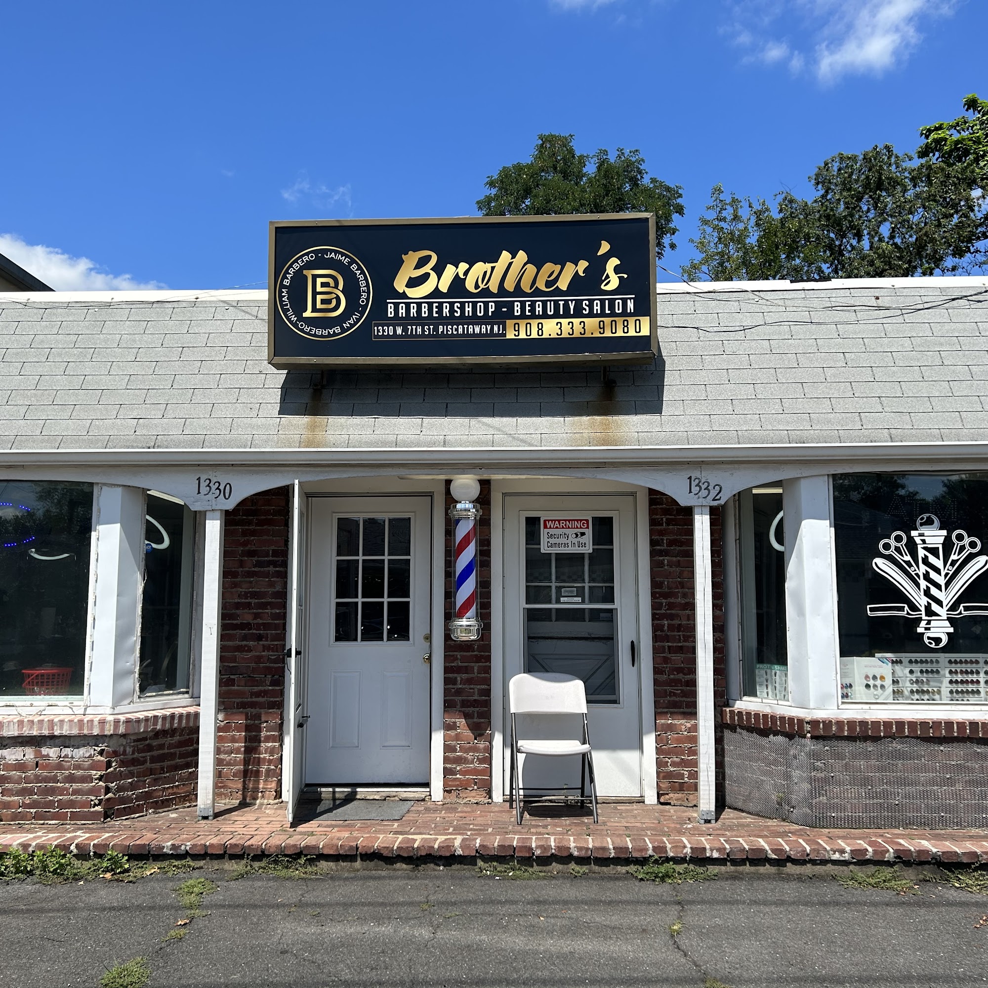 Brothers barber shop 1330 W 7th St, Piscataway New Jersey 08854