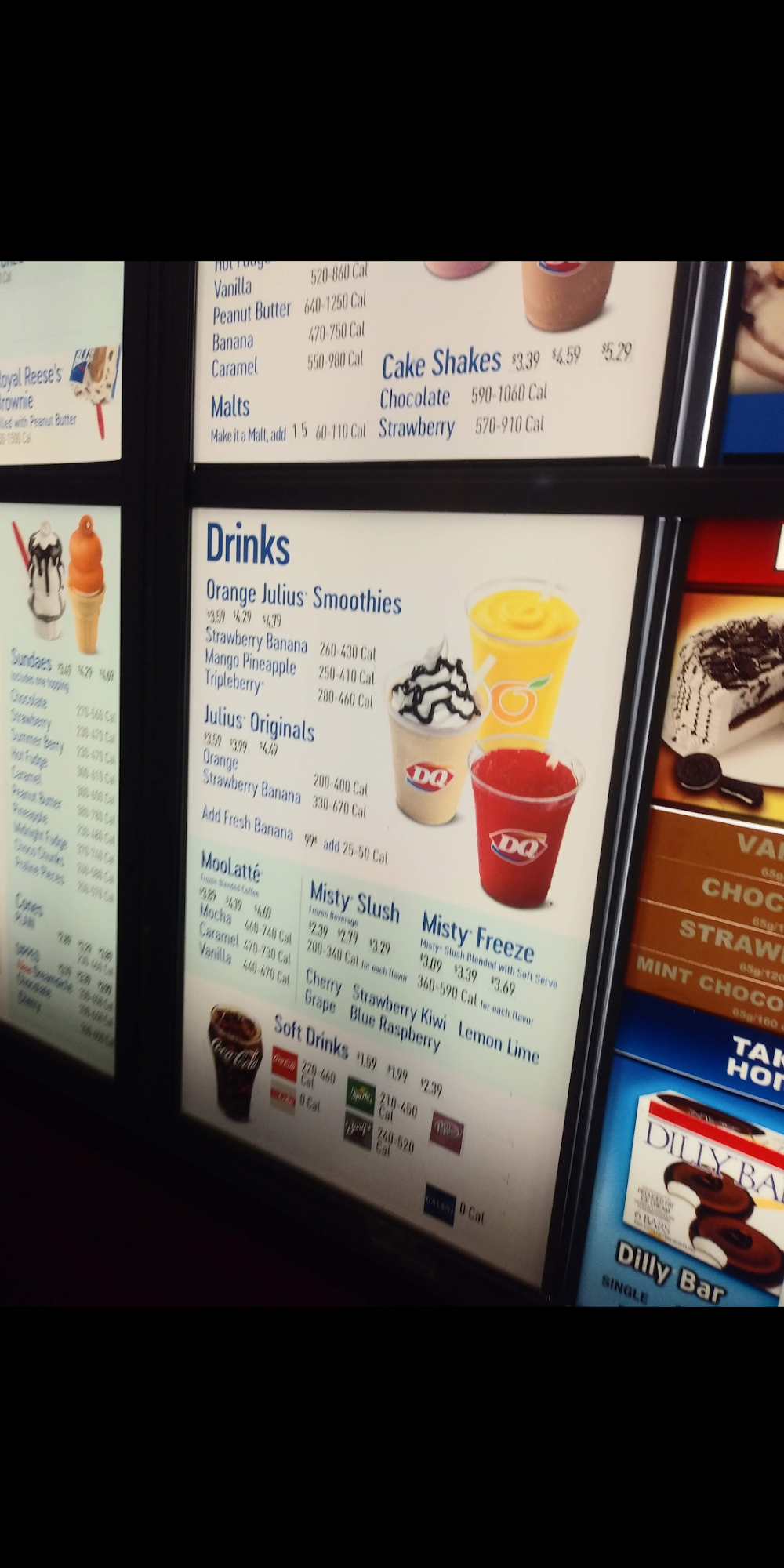Dairy Queen (Treat) Menu