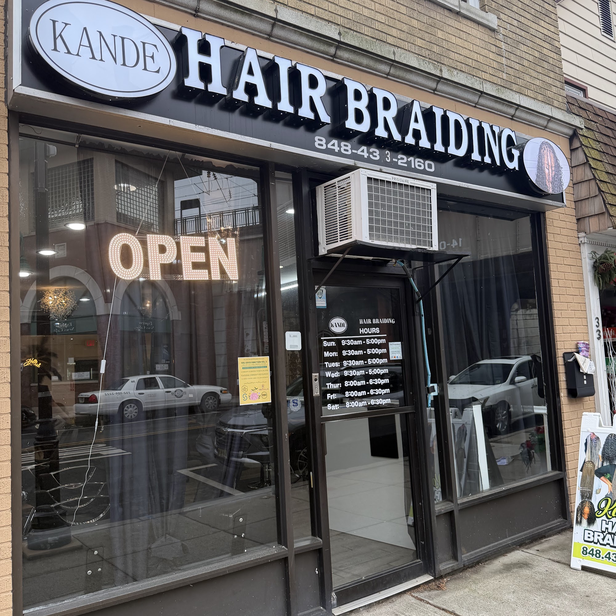 Kande hair braiding #2 39 E Milton Ave, Rahway New Jersey 07065