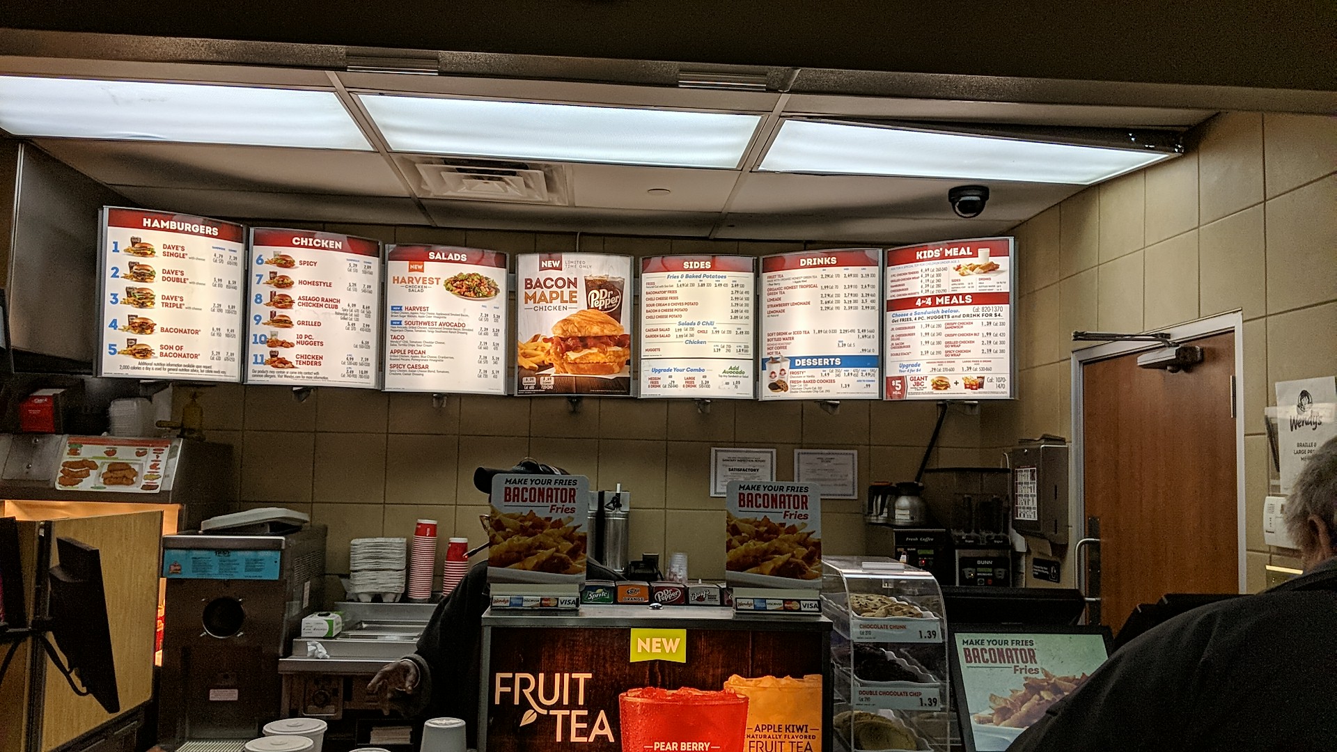 Wendy's Menu