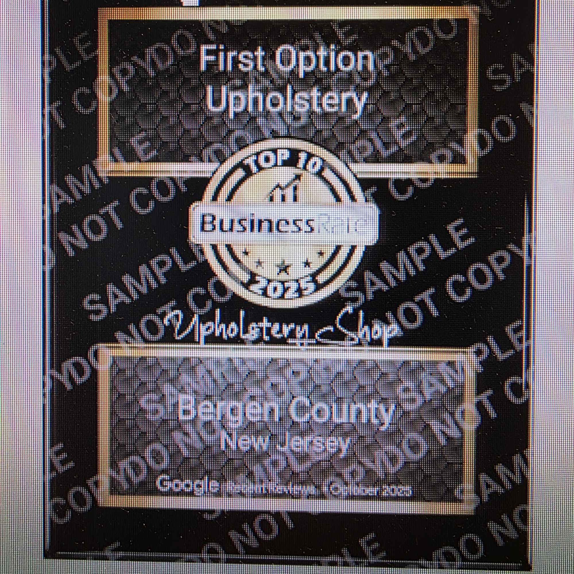 First Option Upholstery River Edge