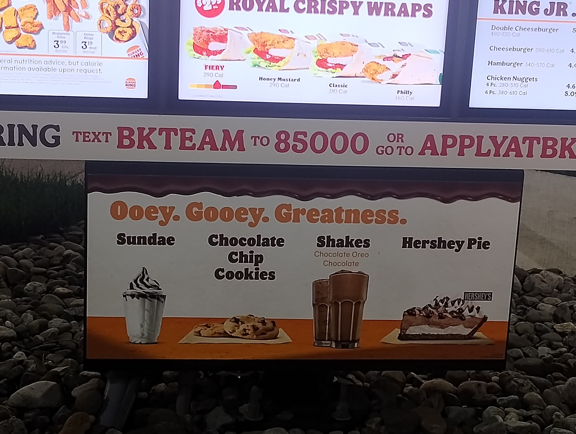 Burger King Menu
