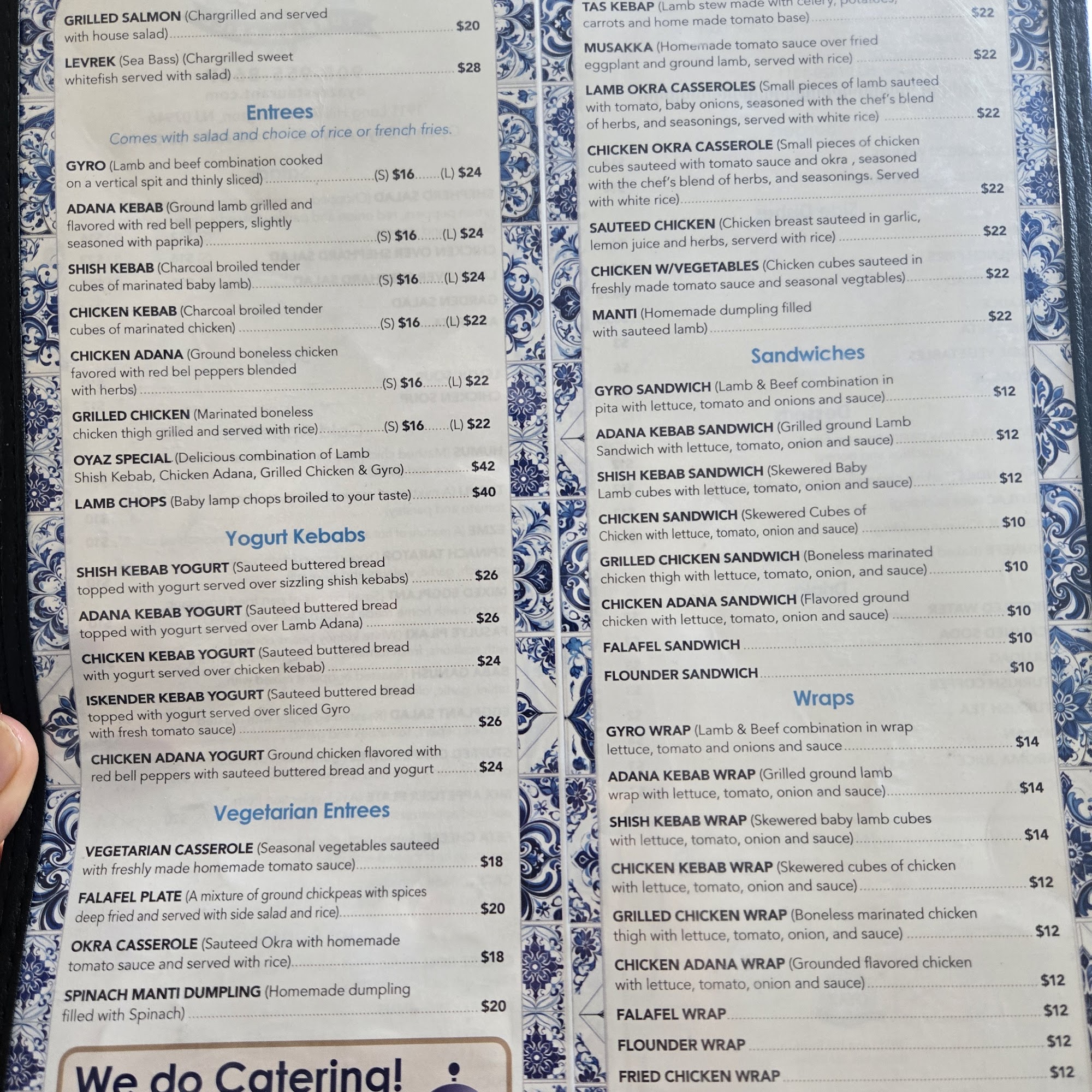 Oyaz Turkish Cusine
